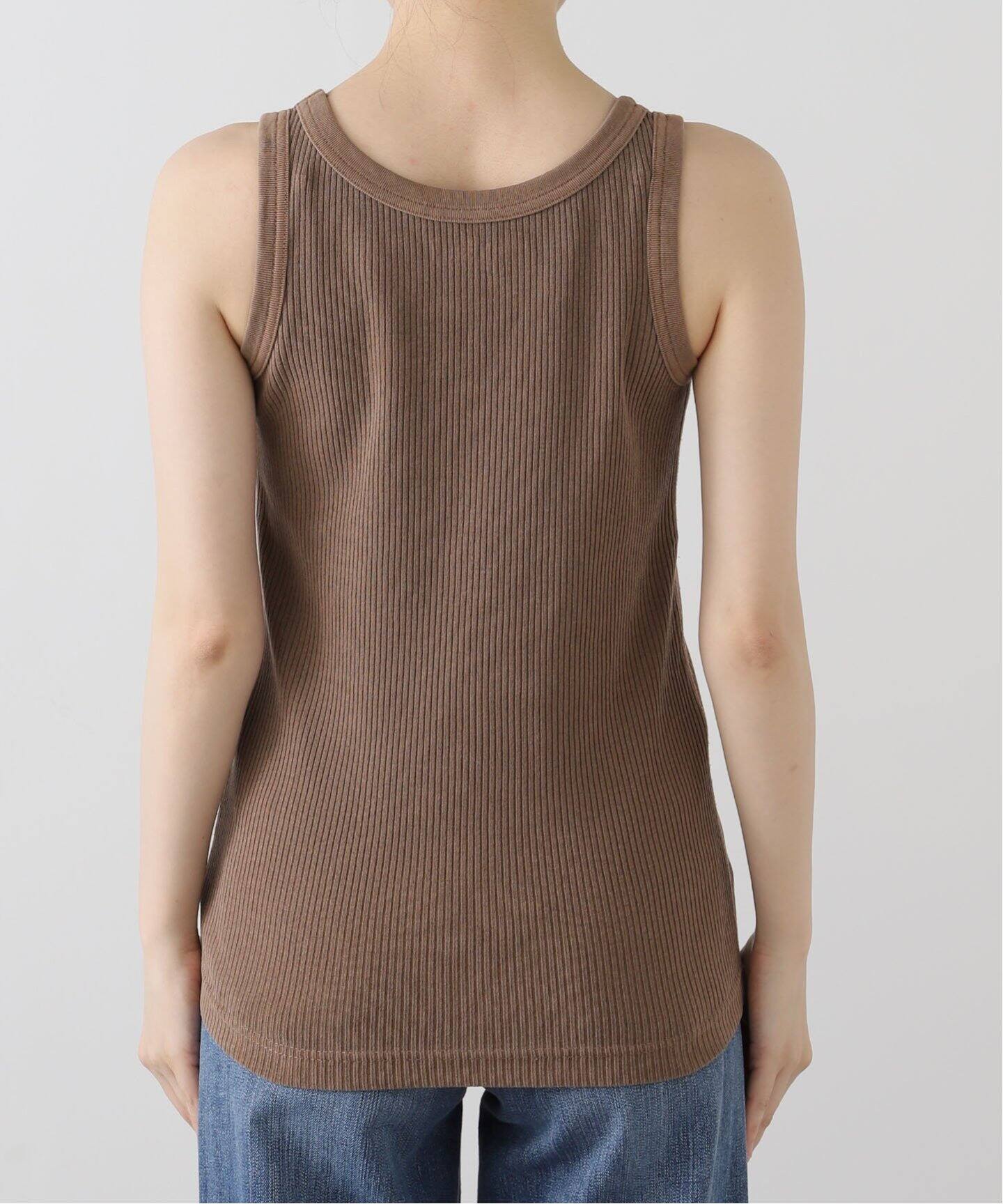 ドゥーズィエムクラス　タンクトップ　ブラウン JOHNBULL/ジョンブル】TANKTOP（タンクトップ）｜Deuxieme