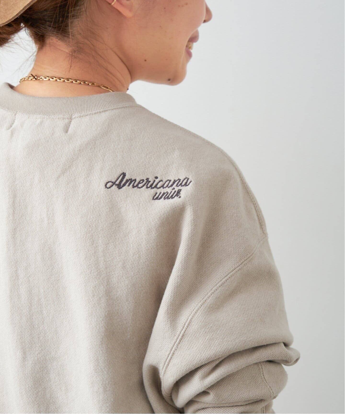 追加【AMERICANA/アメリカーナ】 PREPS SWEAT（スウェット）｜Deuxieme  