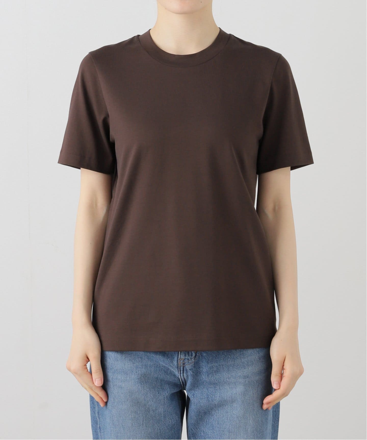 MUSE de Deuxieme Classe GLANCE Tシャツ ブラウン GLANCE Tシャツ（Tシャツ／カットソー）｜MUSE de Deuxieme