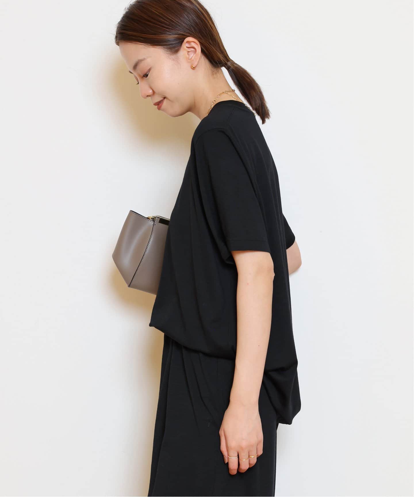 Prime wool jersey Tシャツ（Tシャツ／カットソー）｜MUSE de