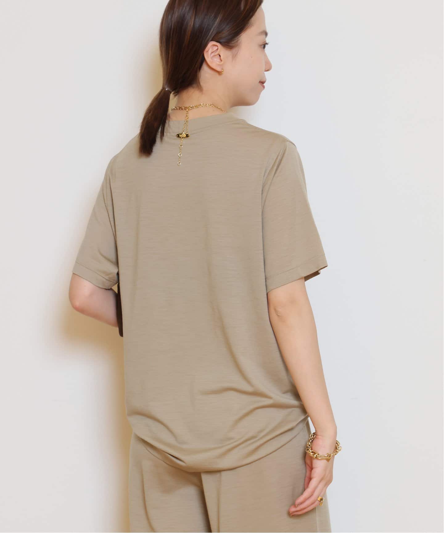 Prime wool jersey Tシャツ（Tシャツ/カットソー）｜Deuxieme