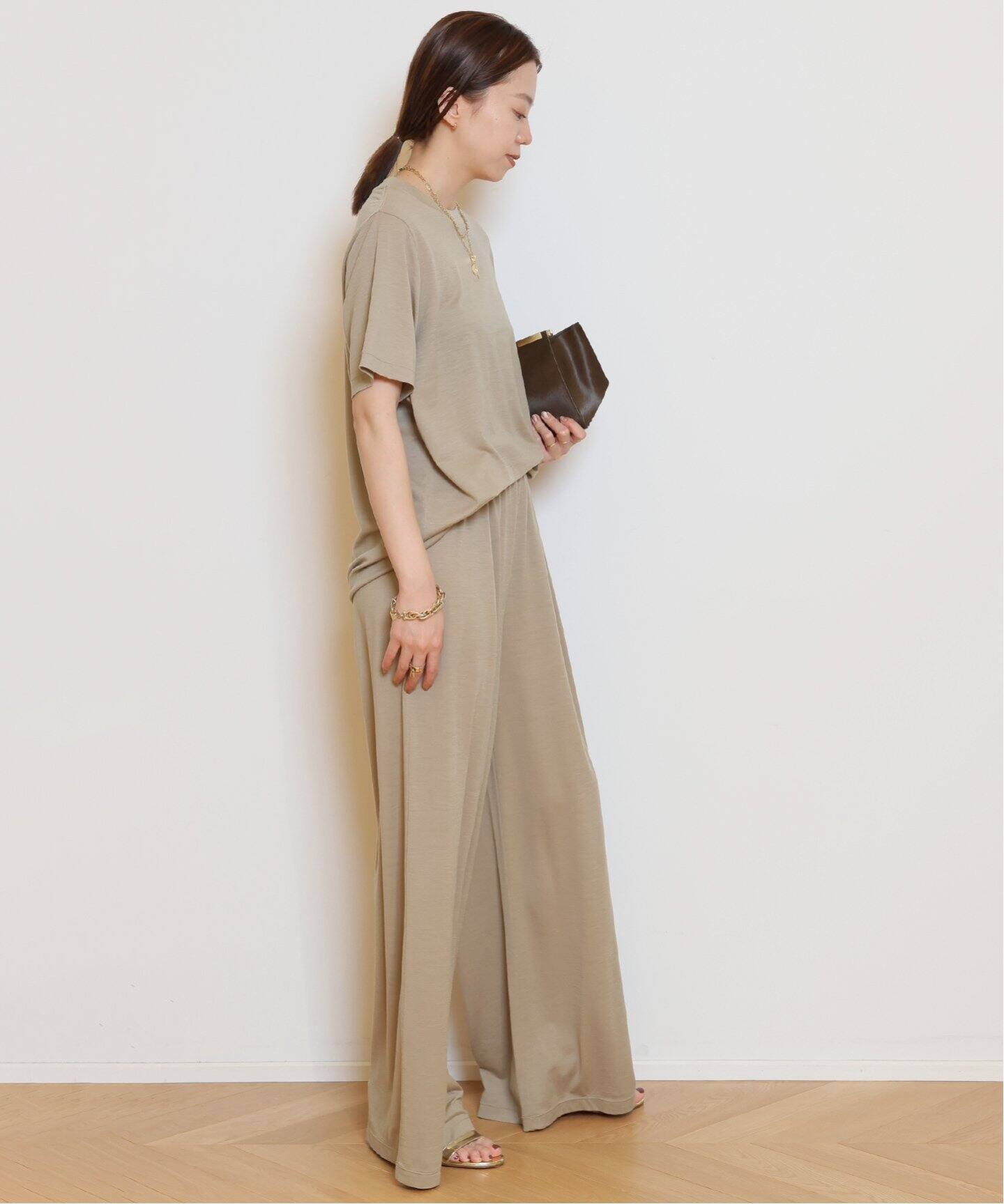 Prime wool jersey Tシャツ（Tシャツ／カットソー）｜MUSE de Deuxieme