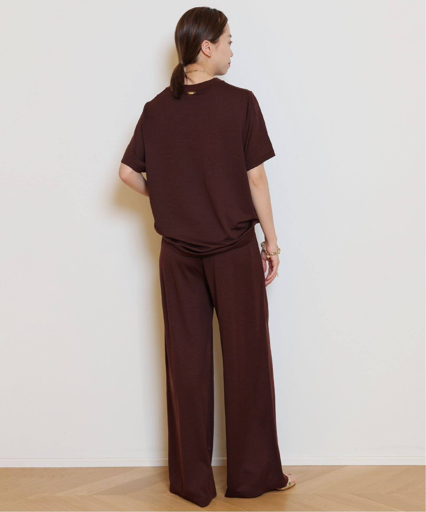 Prime wool jersey Tシャツ（Tシャツ／カットソー）｜MUSE de Deuxieme