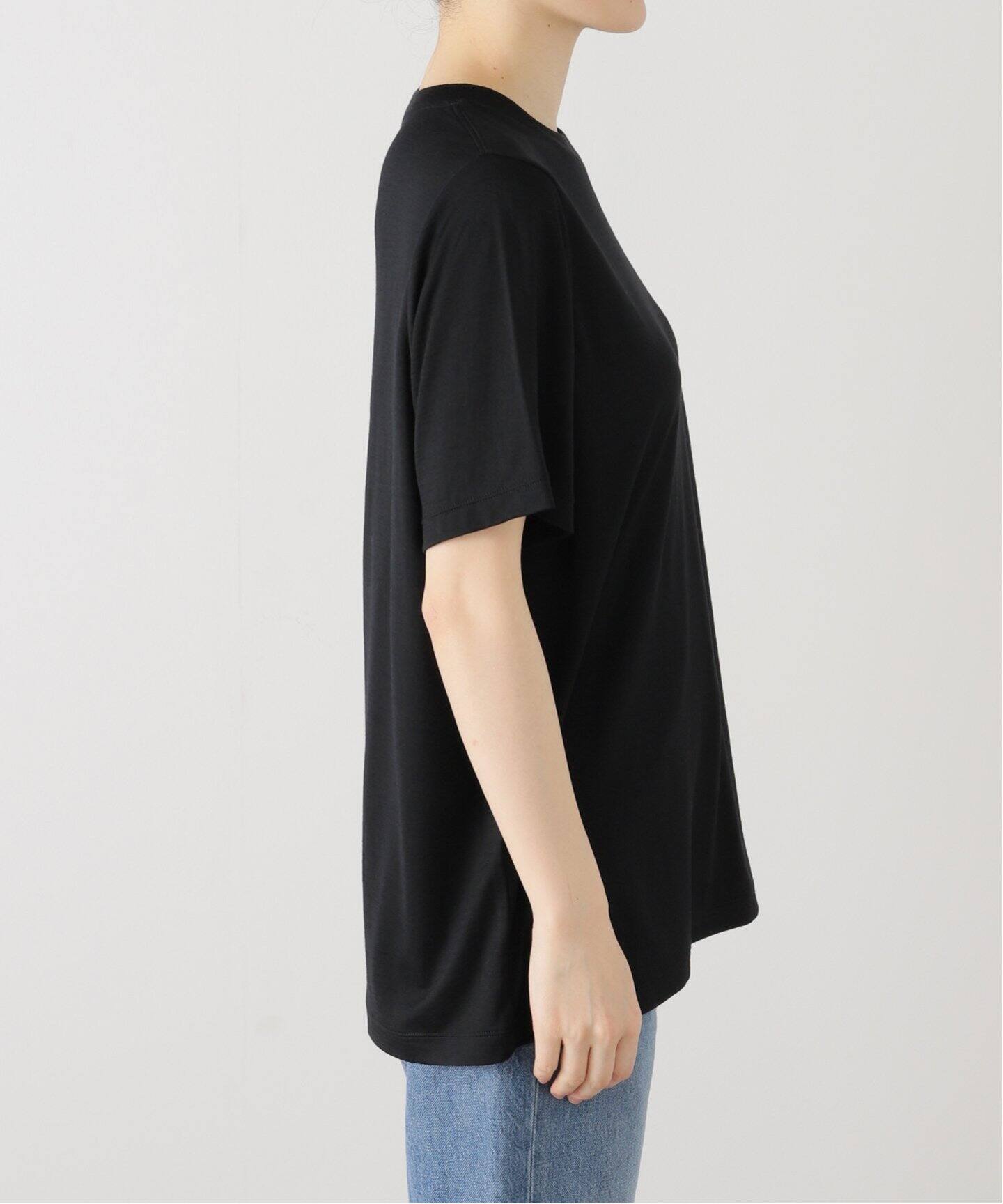 Prime wool jersey Tシャツ（Tシャツ／カットソー）｜MUSE de