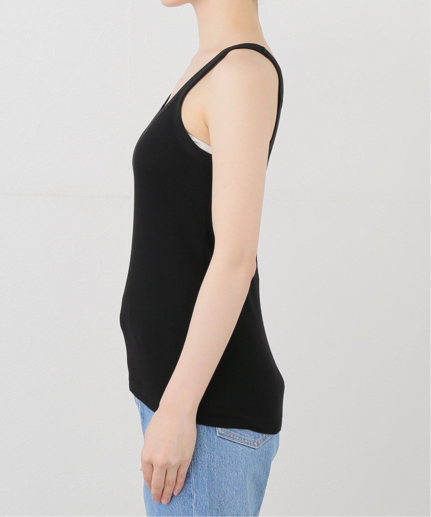 SHEERNESS RIB タンクトップ（タンクトップ）｜MUSE de Deuxieme