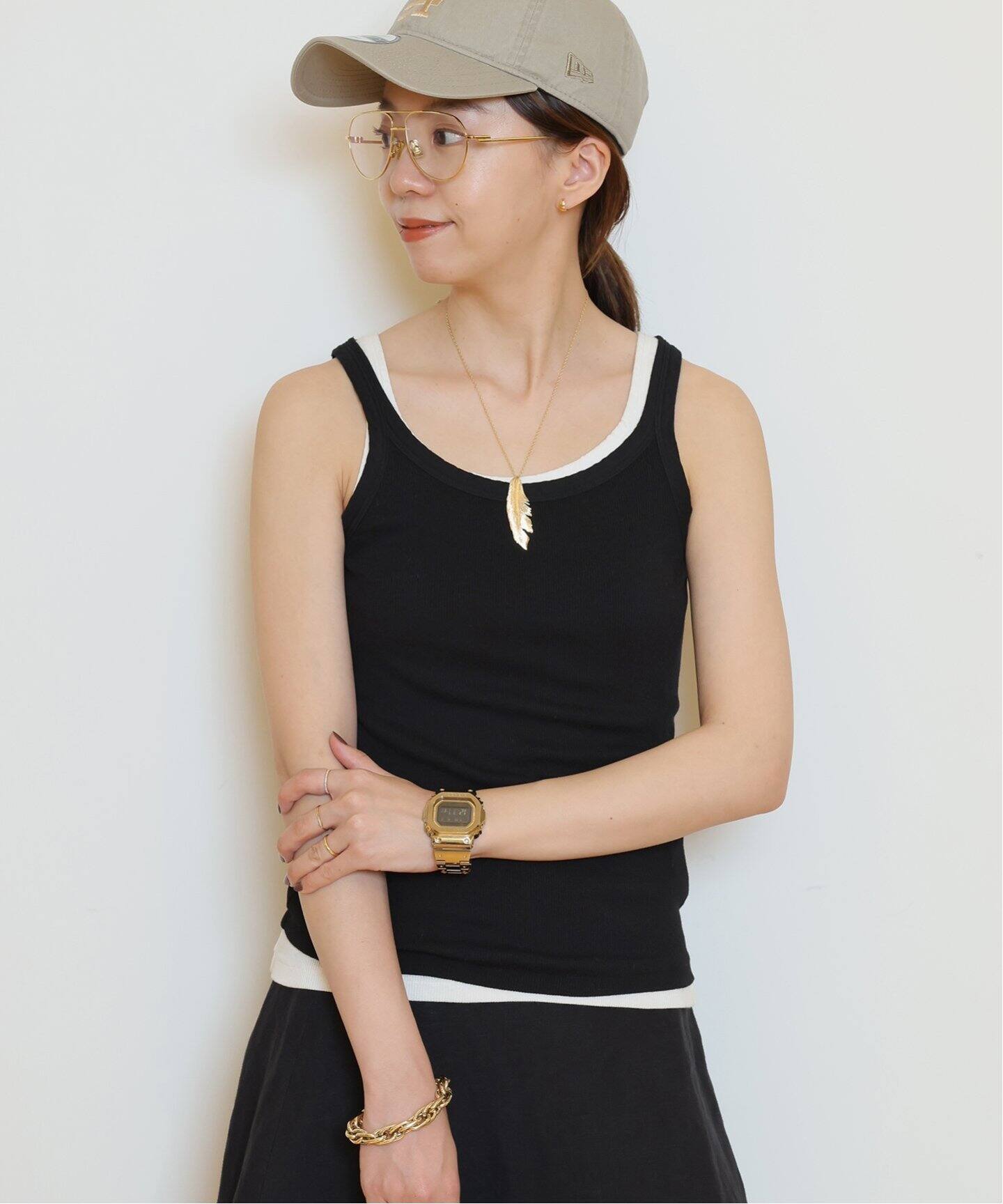 SHEERNESS RIB タンクトップ（タンクトップ）｜MUSE de Deuxieme 