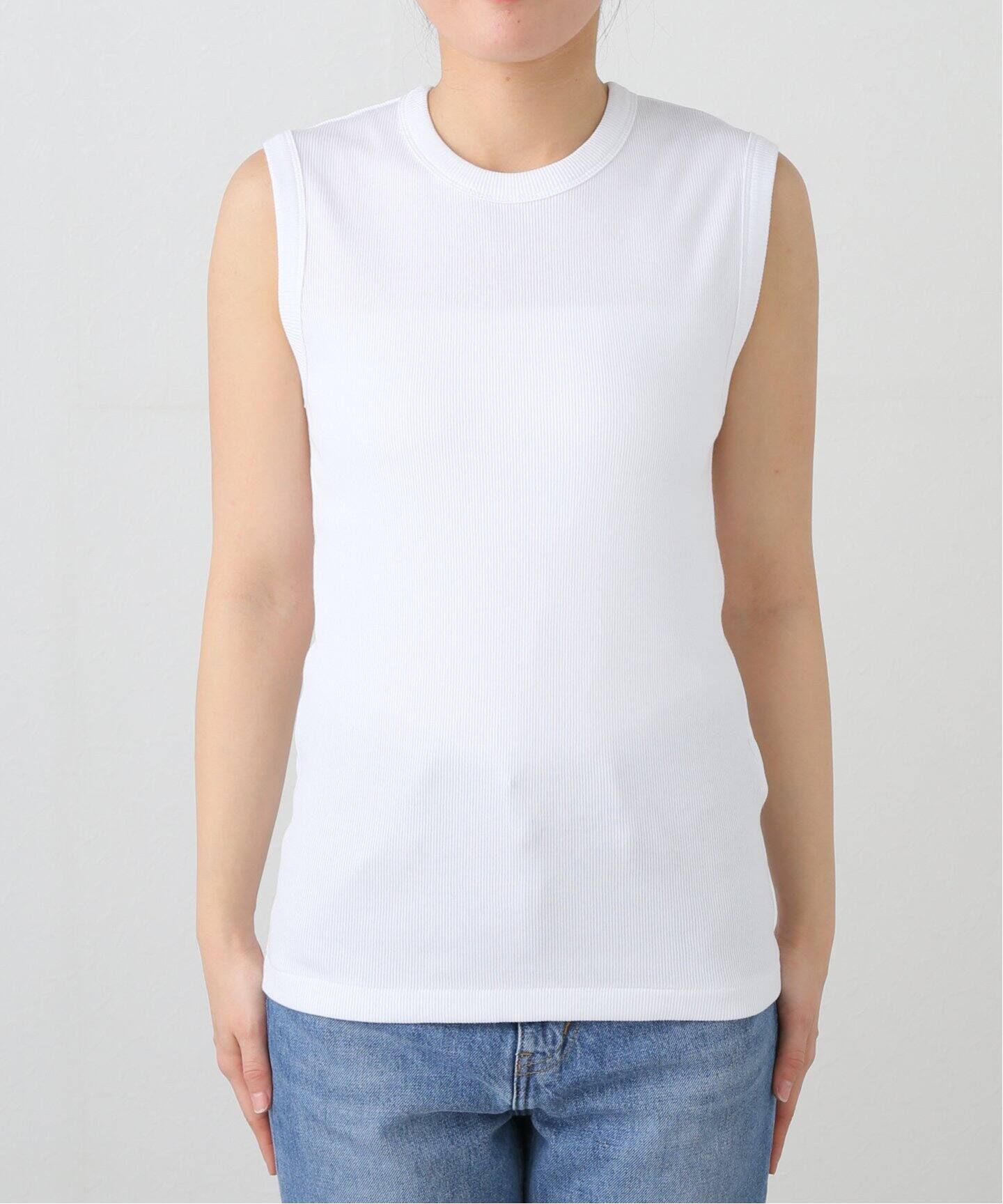 DEUXIEME CLASSE Dainty プルオーバー ホワイト dignity sleeveless プルオーバー(Tシャツ/カットソー)|MUSE