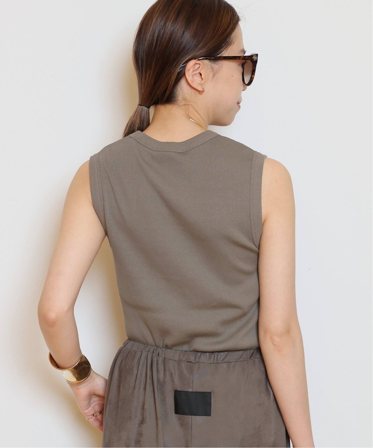 dignity sleeveless プルオーバー リブタンク 追加 Dignity sleeveless プルオーバー（タンクトップ）｜MUSE