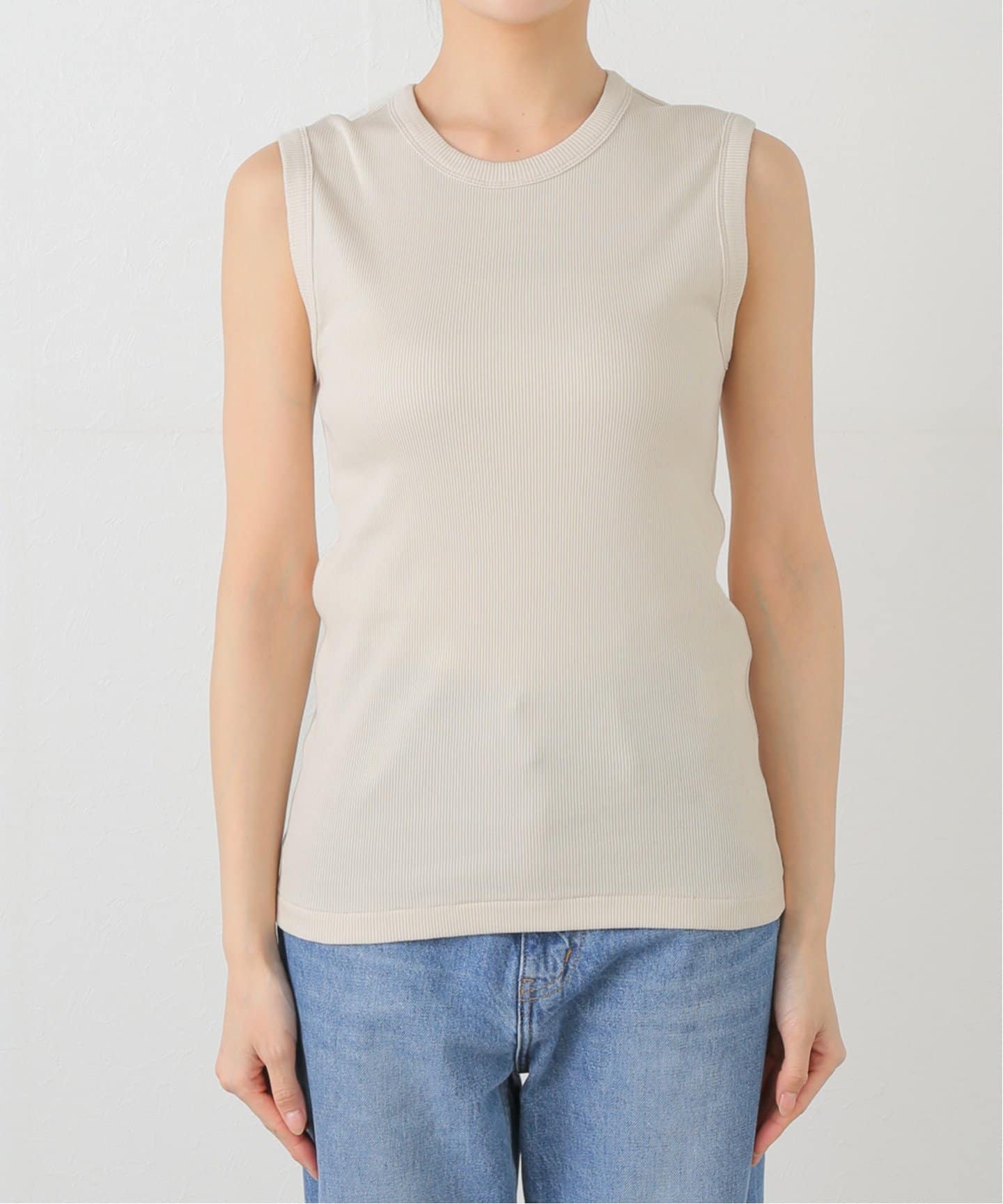dignity sleeveless プルオーバー リブタンク dignity sleeveless プルオーバー リブタンク