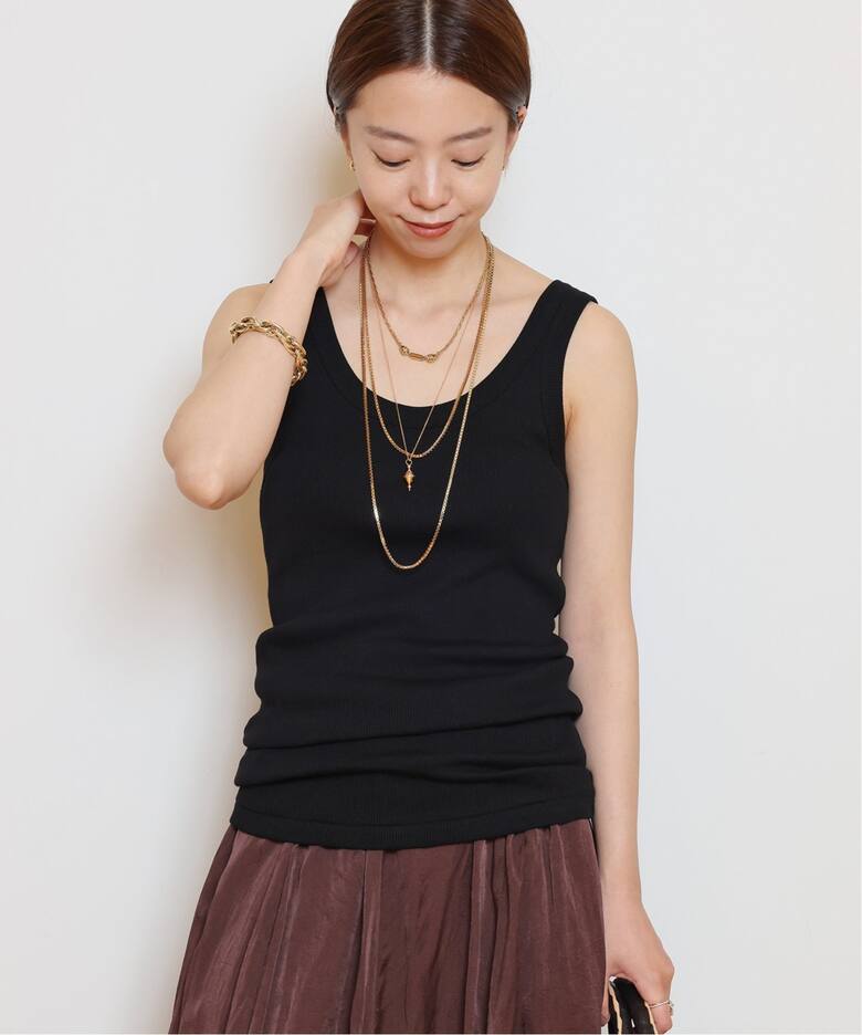 追加 rib タンクトップ（タンクトップ）｜MUSE de Deuxieme Classe  