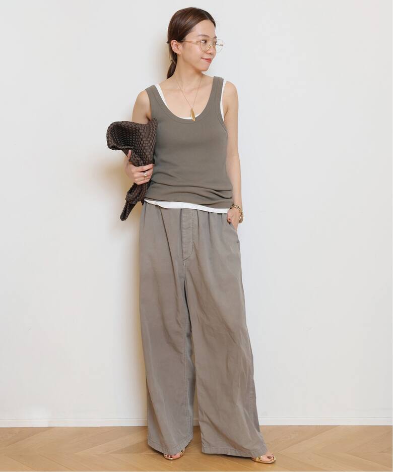 追加 rib タンクトップ（タンクトップ）｜MUSE de Deuxieme Classe  