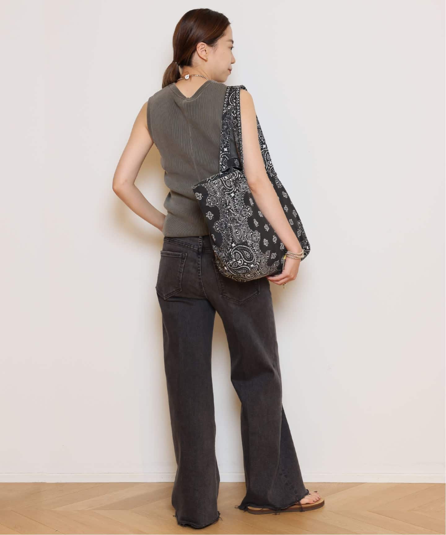 【美品】DEUXIEME CLASSE Vintage ノースリーブTシャツ Deuxieme Classe tシャツ *Vintage ノースリーブ Tシャツ
