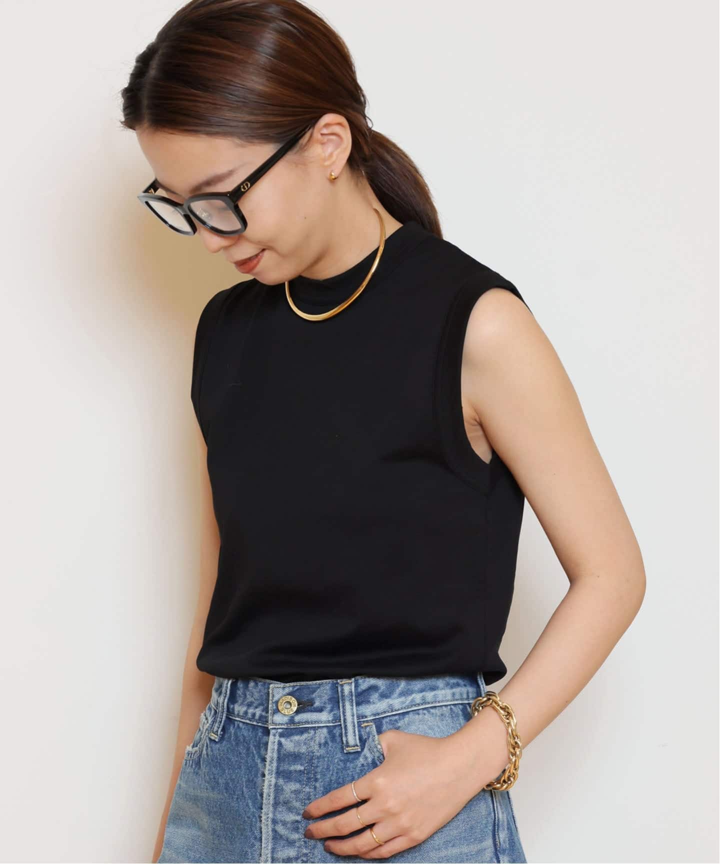 専用　MadisonBlue マディソンブルー Deuxieme Classe MADISONBLUE / マディソンブルー】TUCKED MI-MOLLET FLARE SKIRT