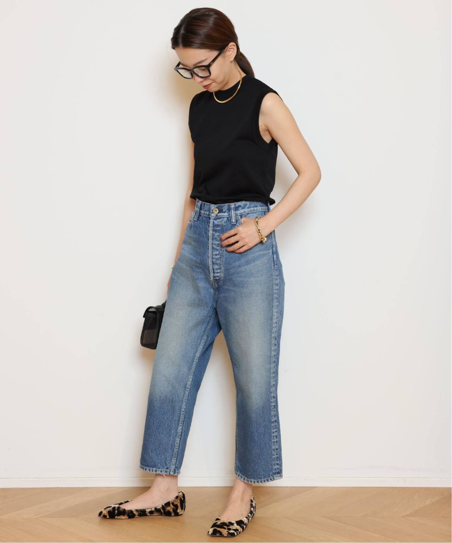 MADISONBLUE/マディソンブルー】CREW NECK SLEEVELESS Tシャツ（T