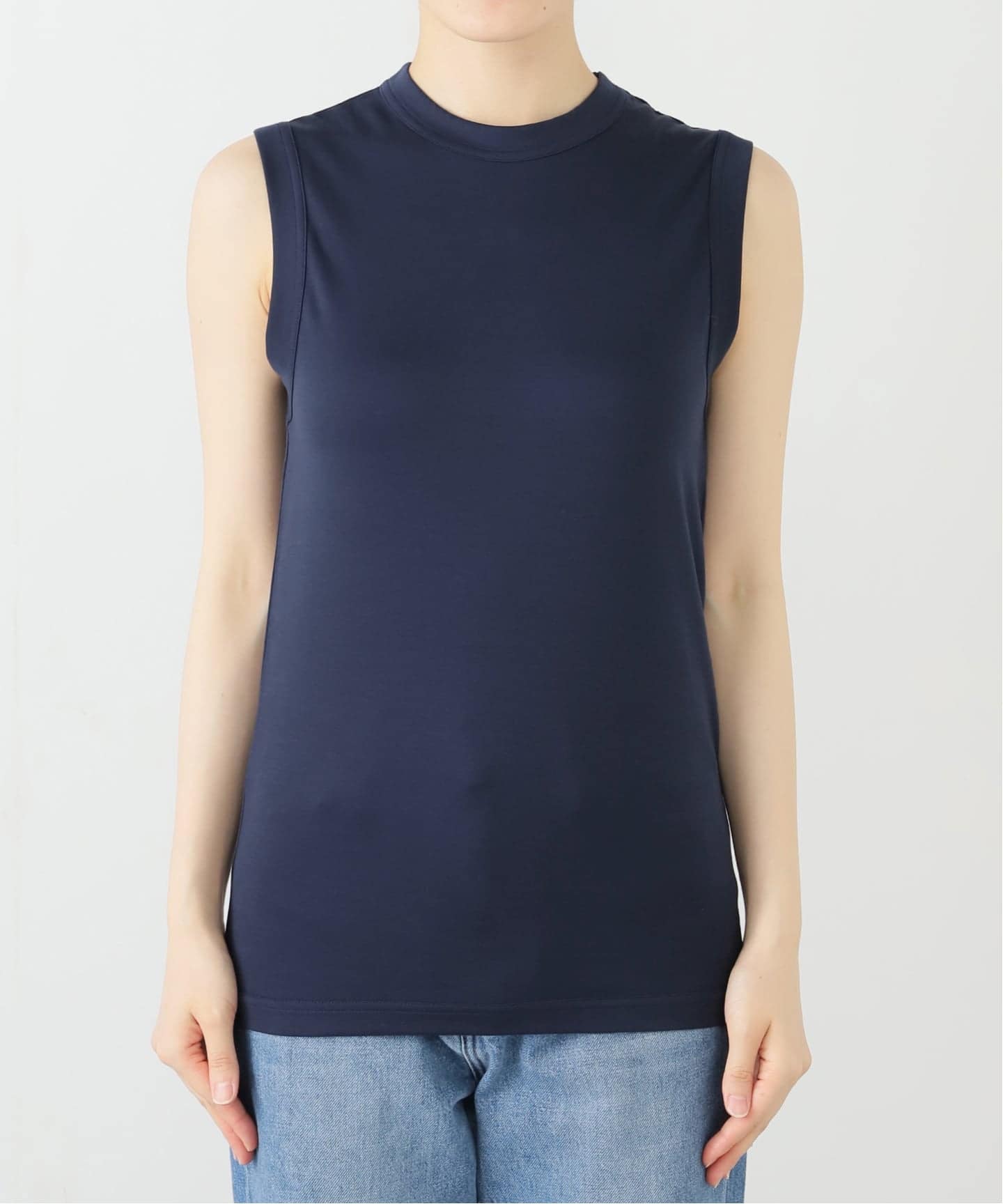 アパルトモン★MADISON BLUE CREW NECKノースリーブTシャツ MADISONBLUE/マディソンブルー】CREW NECK SLEEVELESS Tシャツ（T