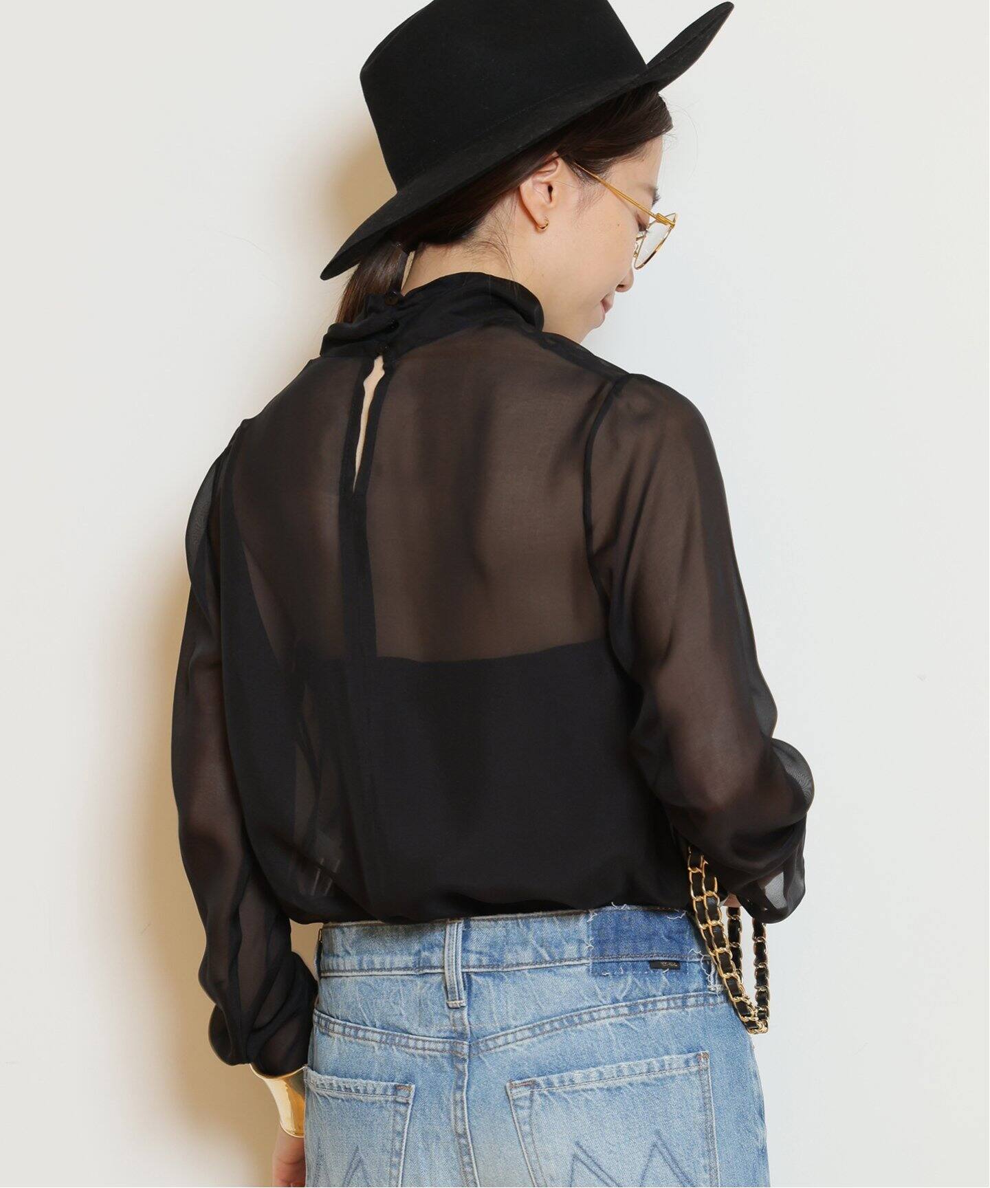 Deuxieme Classe Sheer ブラウス Sheer ブラウス（シャツ／ブラウス）｜Deuxieme Classe
