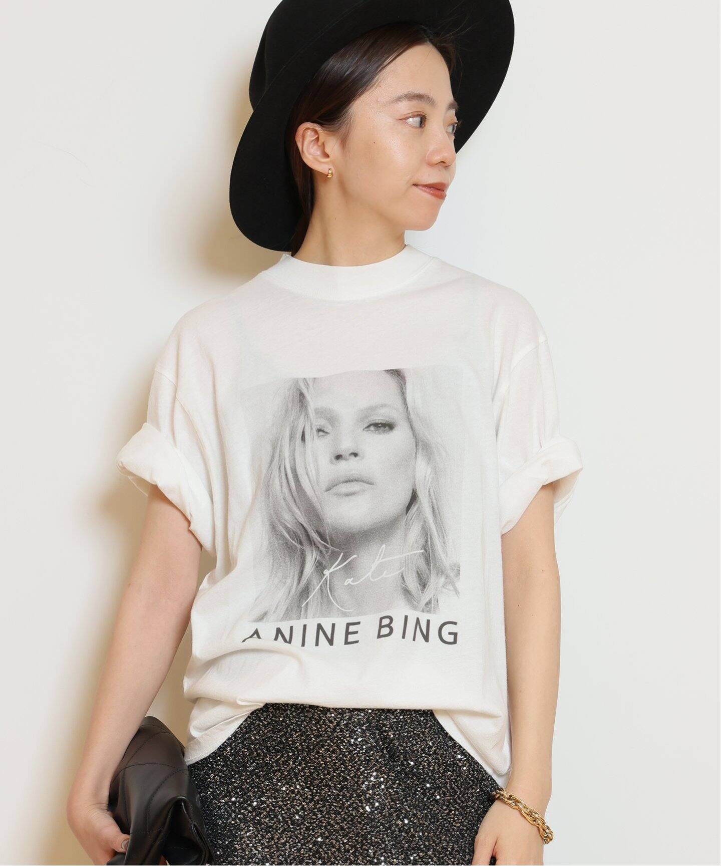 ANINE BING/アニン ビン】 KATE MOSS Tシャツ（Tシャツ／カットソー 