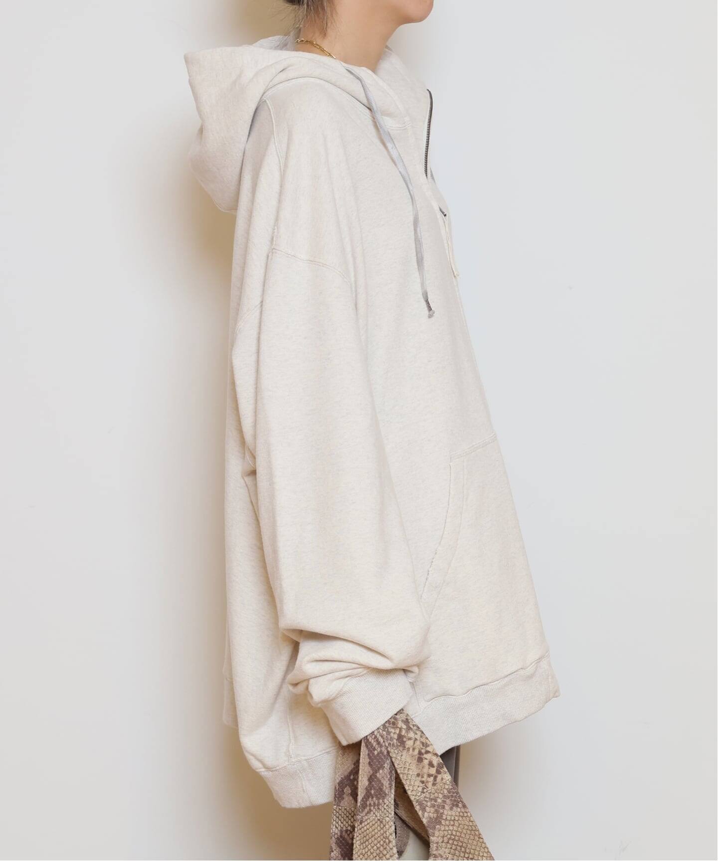 MAISON MARGIELA/メゾン マルジェラ】ZIP SWEATパーカー（Tシャツ