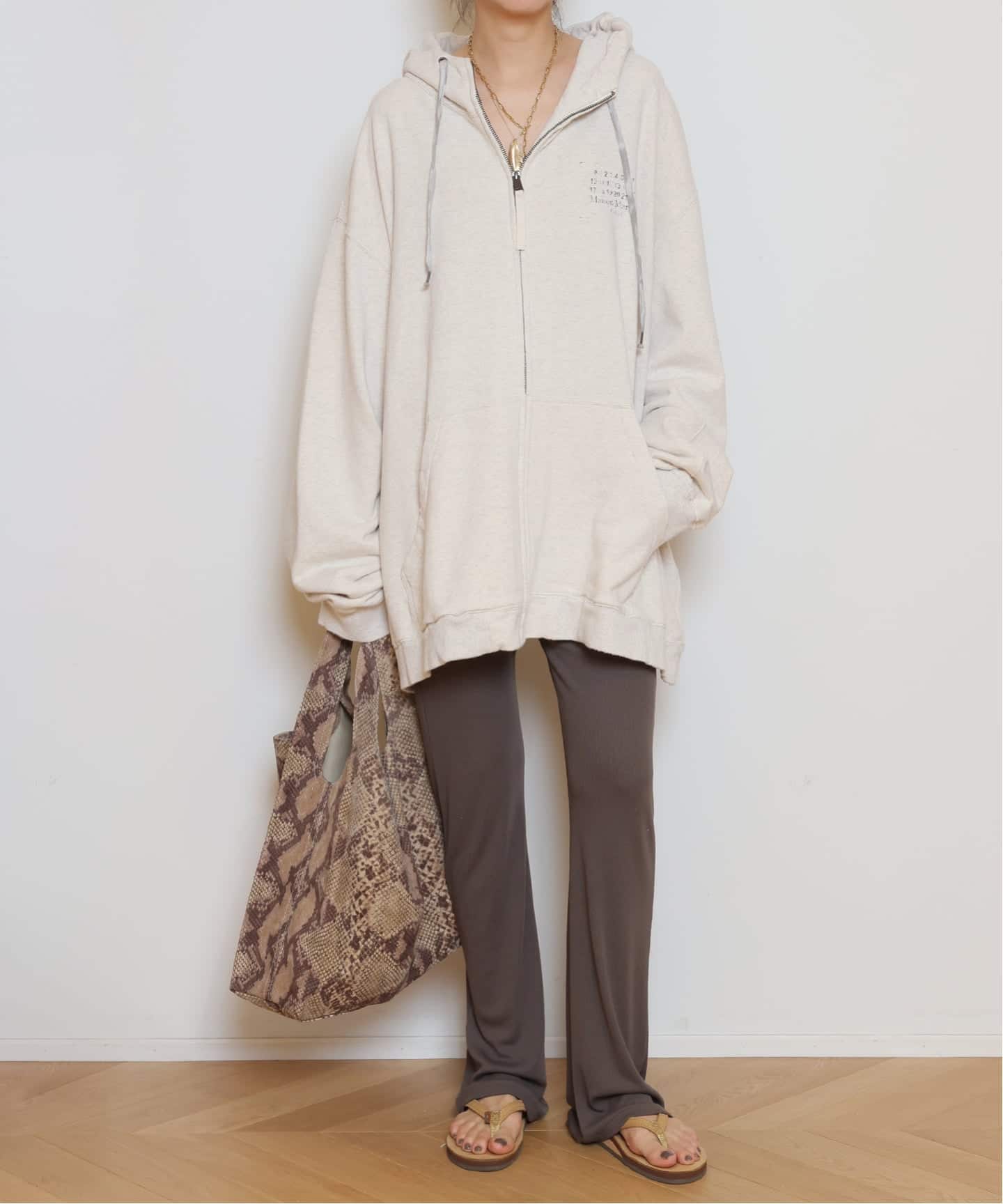 Maison Margiela メゾン マルジェラ ジップパーカー パーカ MAISON MARGIELA/メゾン マルジェラ】ZIP SWEATパーカー（T