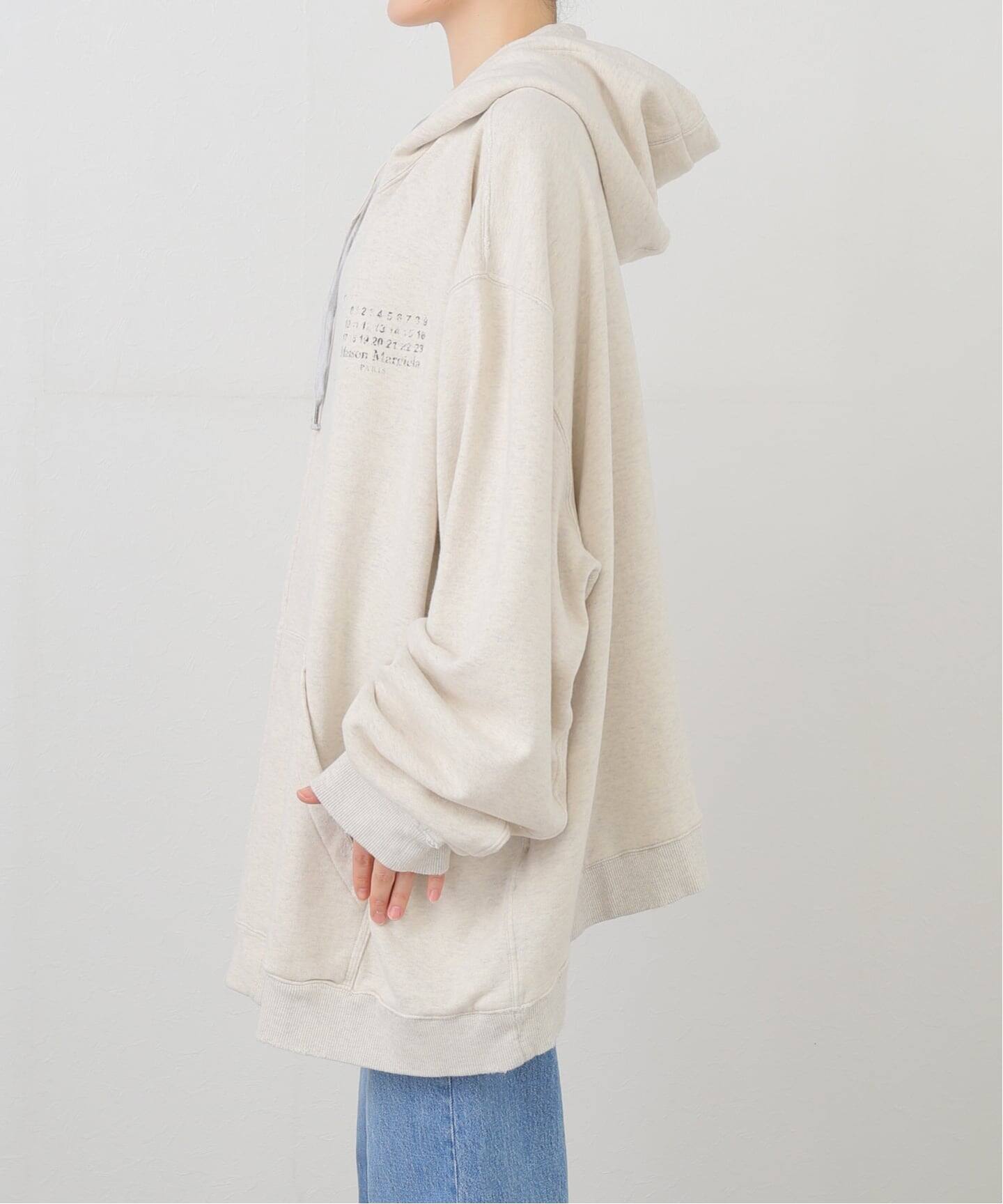 MAISON MARGIELA/メゾン マルジェラ】ZIP SWEATパーカー（Tシャツ