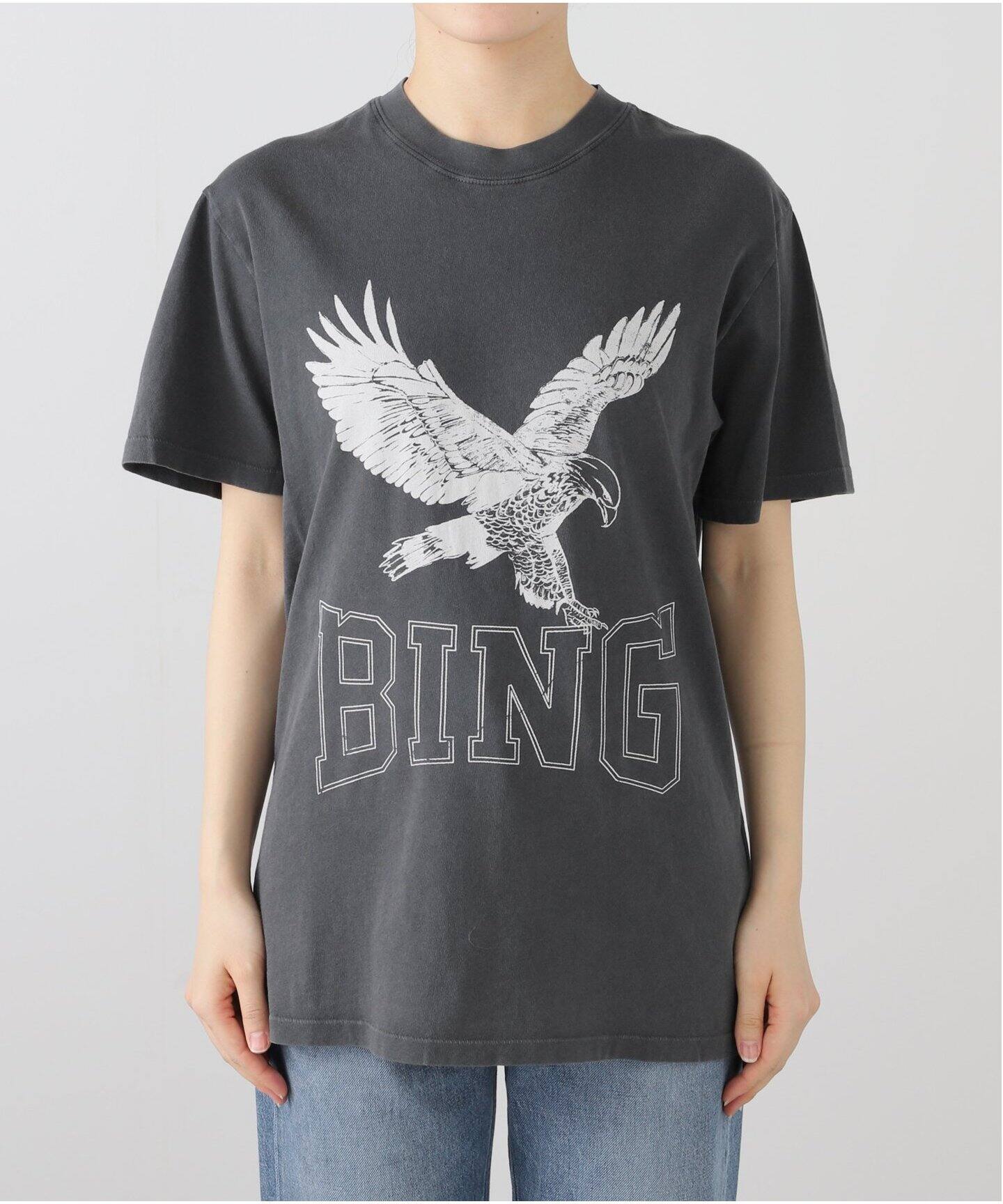 ANINE BING/アニン ビン】 RETRO EAGLE Tシャツ（Tシャツ／カットソー  
