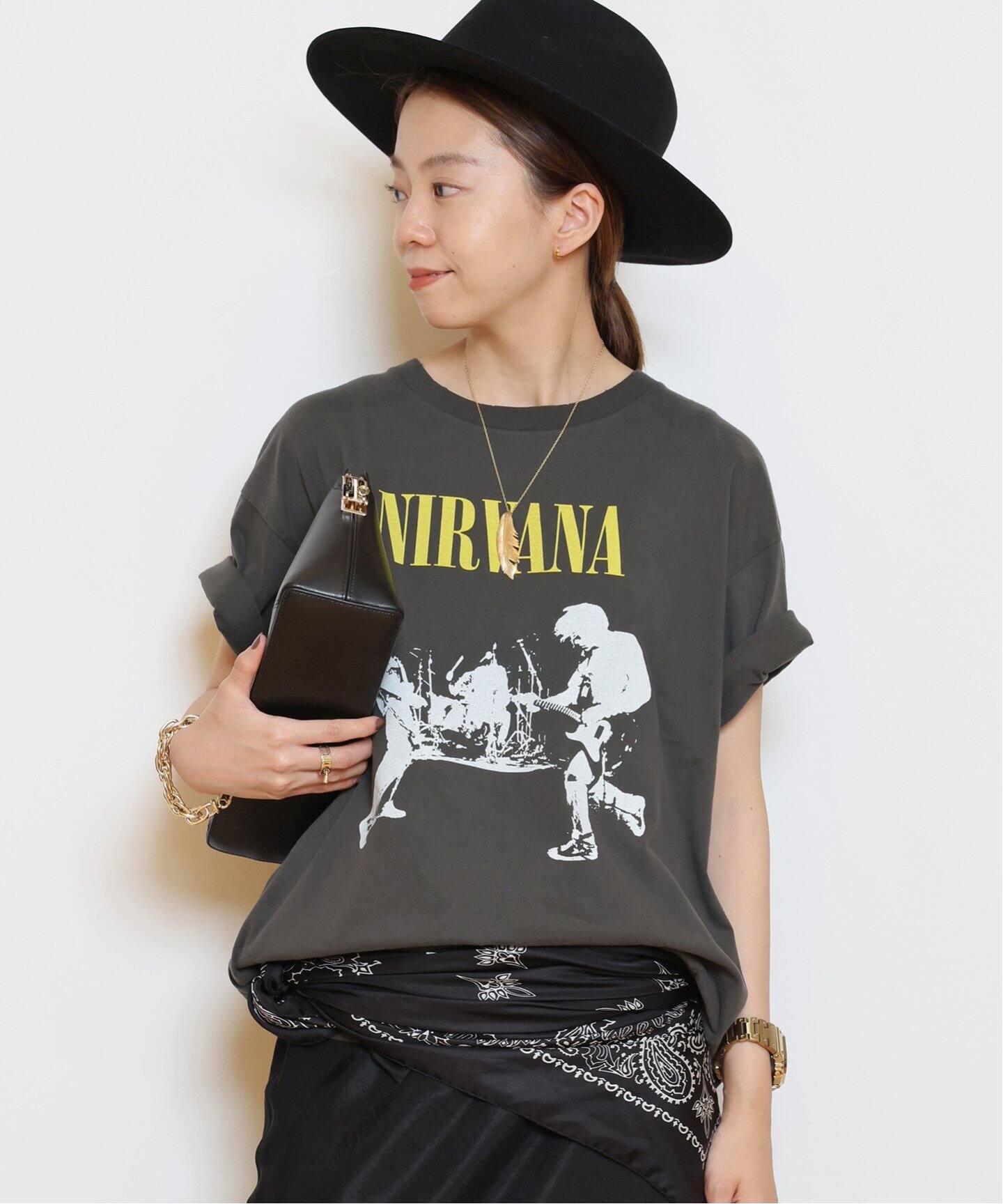 GOOD ROCK SPEED/グッドロックスピード】NIRVANA BACKPRINT T