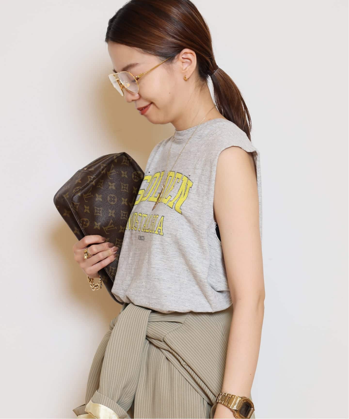 ドゥーズィエムクラス【GOLDEN GOOSE/ゴールデングース】Tシャツ MUSE de Deuxieme classe（ミューズデドゥーズィエムクラス）の