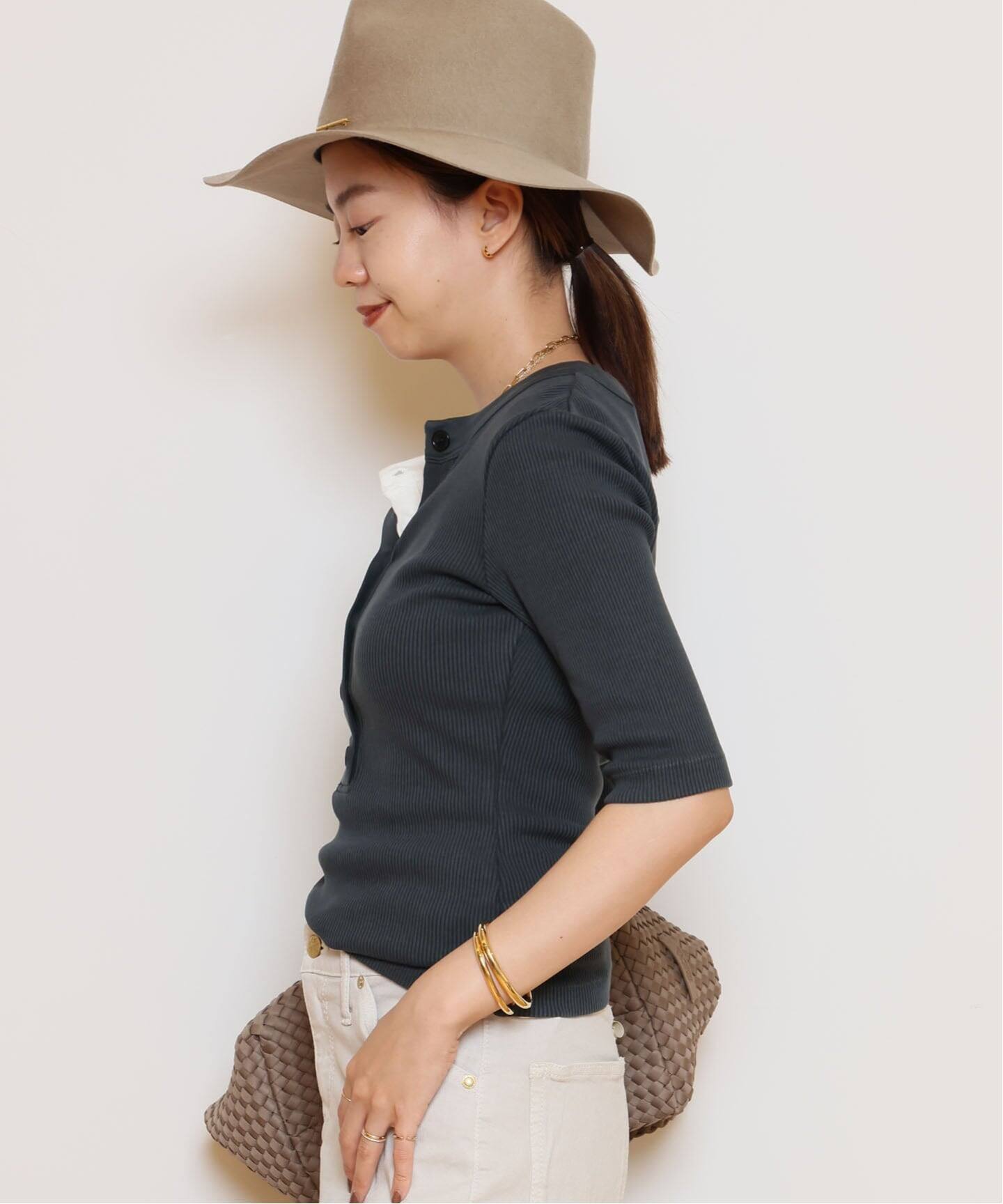 カットソー(長袖+七分) DEUXIEME CLASSE - CITIZENS of HUMANITY NALI HALF SLEEVE T CITIZENS of HUMANITY】NALI HALF SLEEVE Tシャツ（Tシャツ