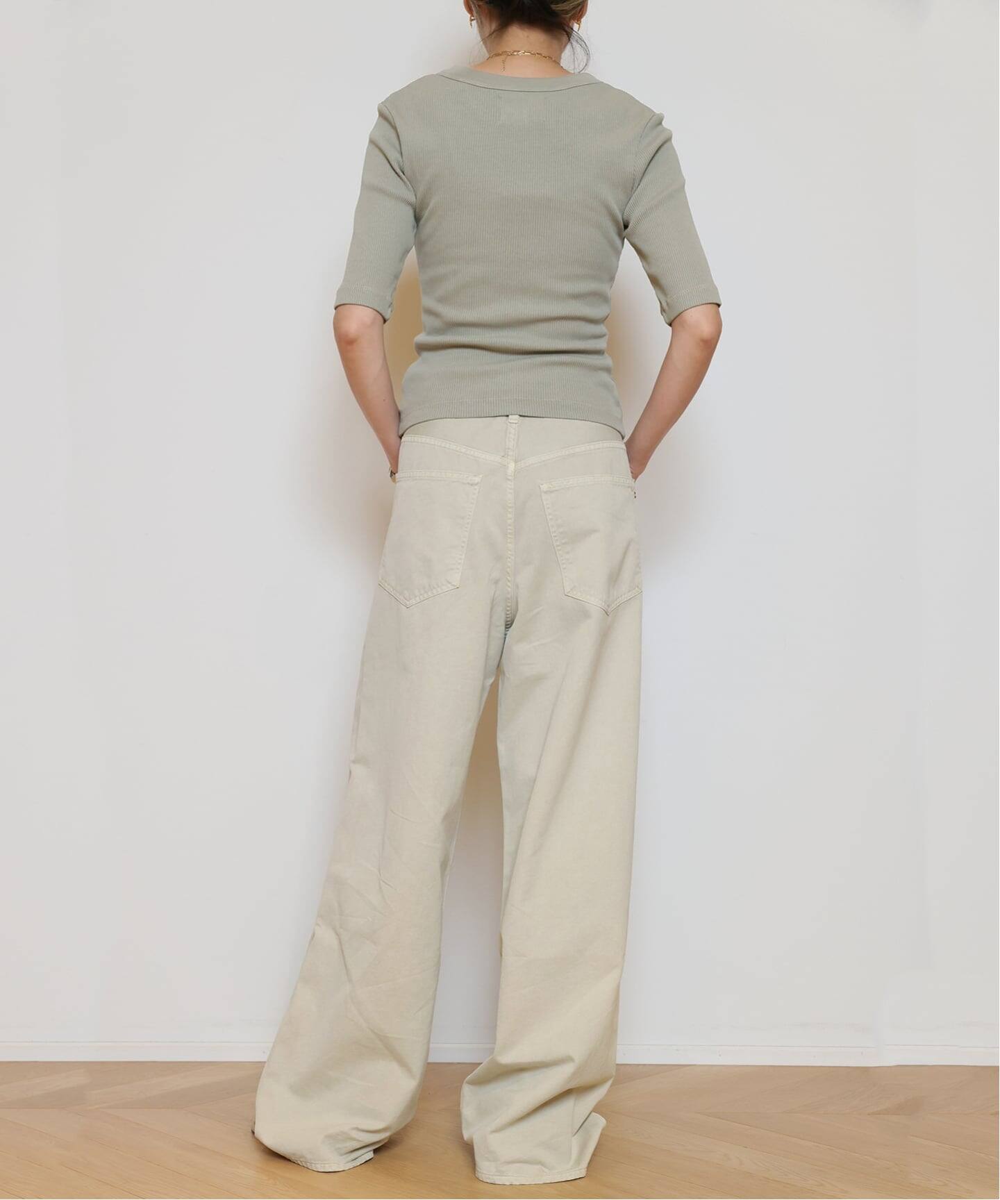 カットソー(長袖+七分) DEUXIEME CLASSE - CITIZENS of HUMANITY NALI HALF SLEEVE T CITIZENS of HUMANITY】NALI HALF SLEEVE Tシャツ（Tシャツ