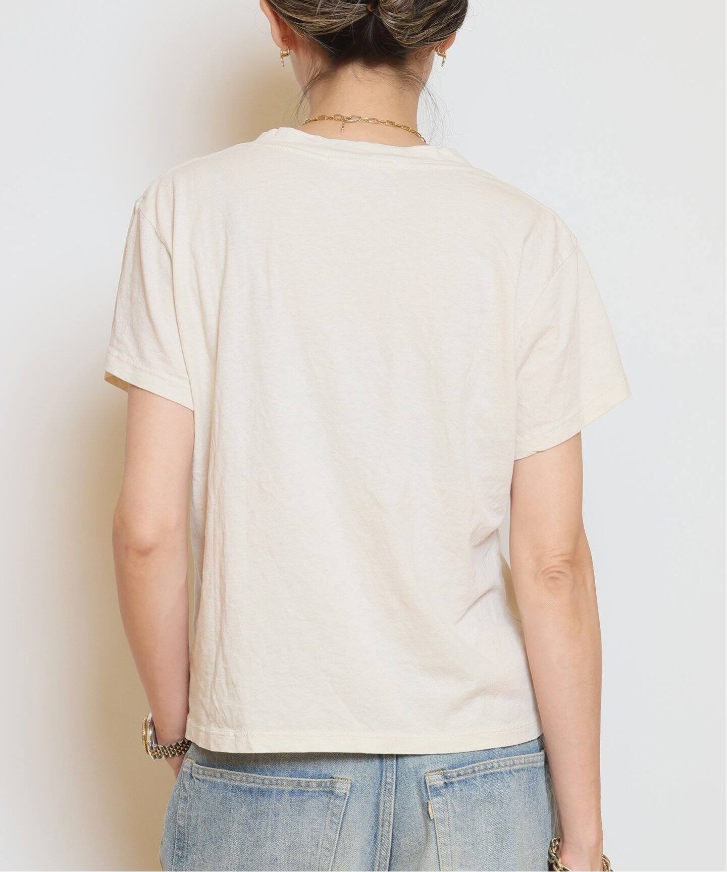 PERFECT WHITE TEE/パーフェクトホワイトティー】 Vネック Tシャツ（T