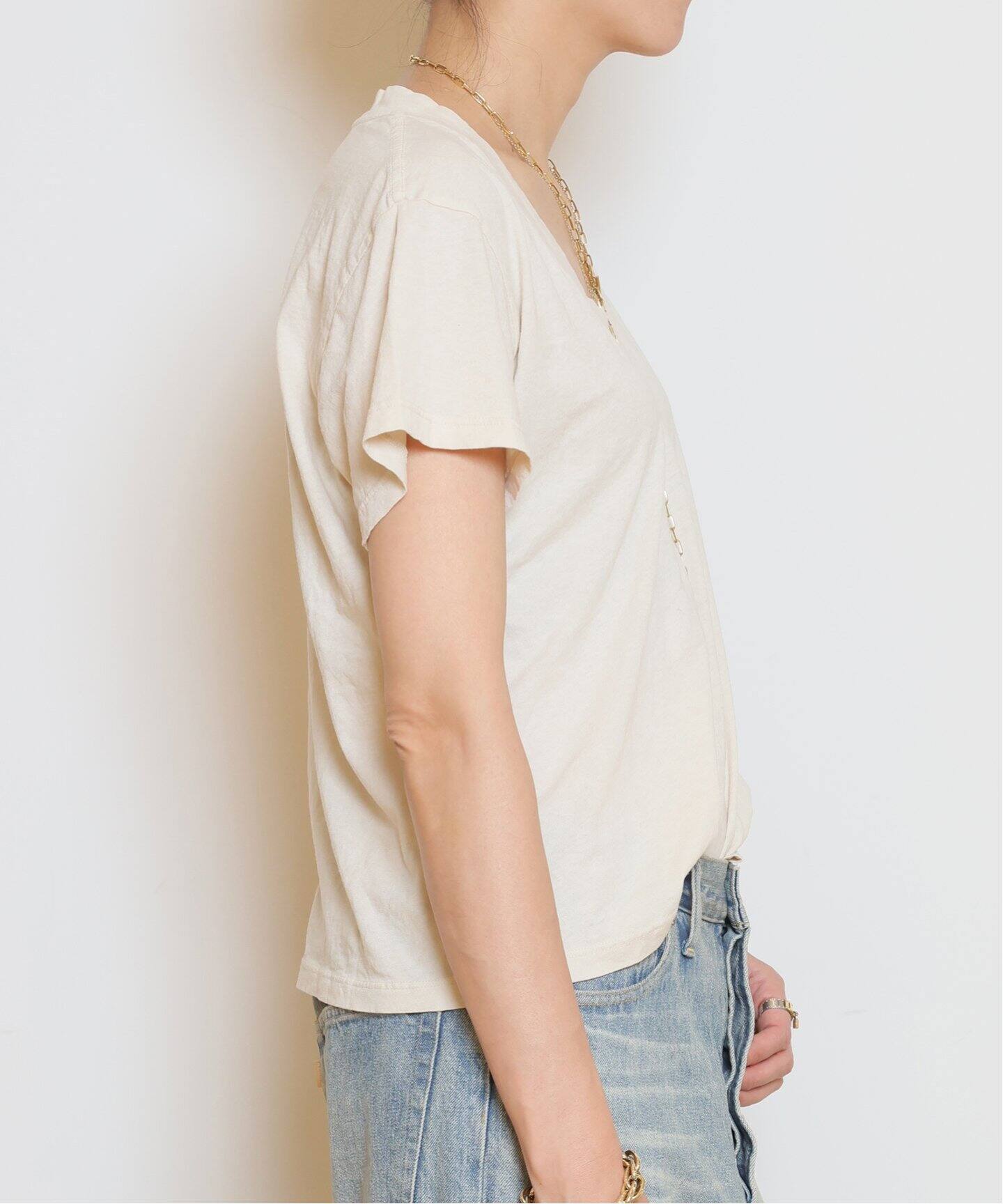 PERFECT WHITE TEE/パーフェクトホワイトティー】 Vネック T