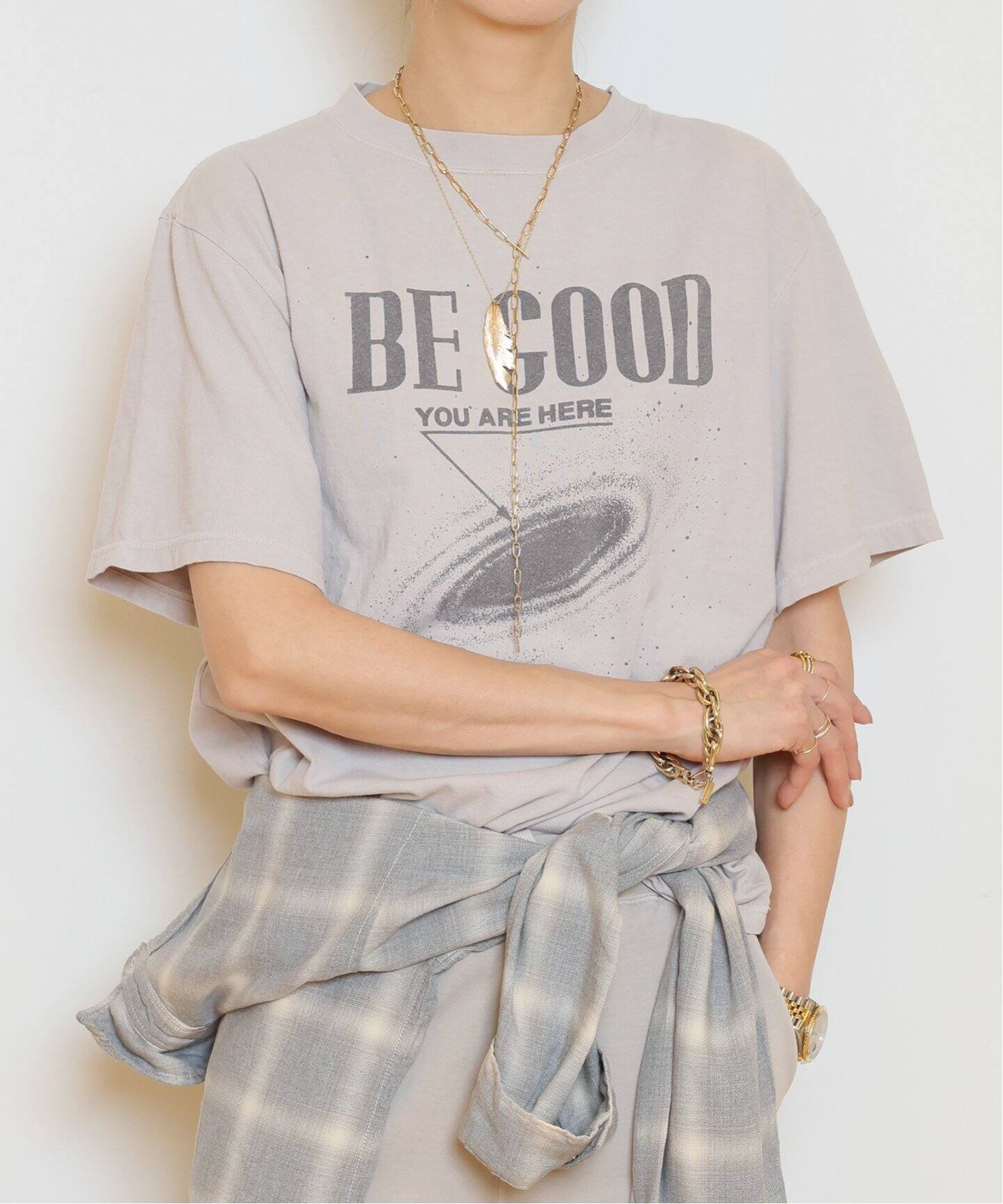 REMI RELIEF/レミレリーフ】BE GOOD Tシャツ（Tシャツ／カットソー  