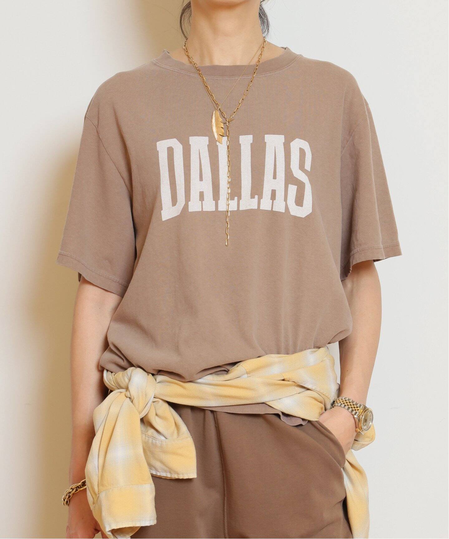 REMI RELIEF/レミレリーフ】 DALLAS Tシャツ（Tシャツ／カットソー  