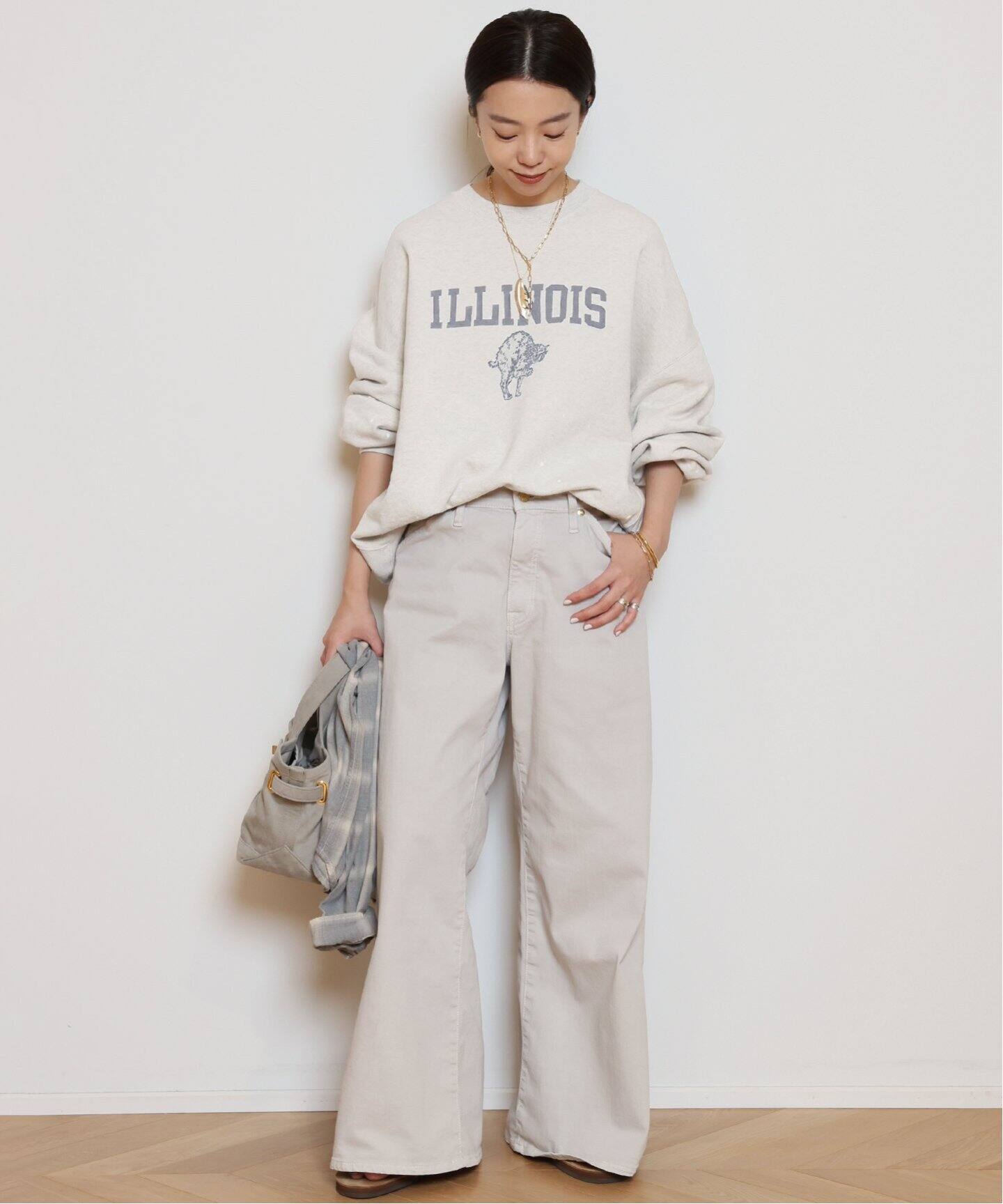 MUSE 【REMI RELIEF】ILLINOIS クルーネックプルオーバー 