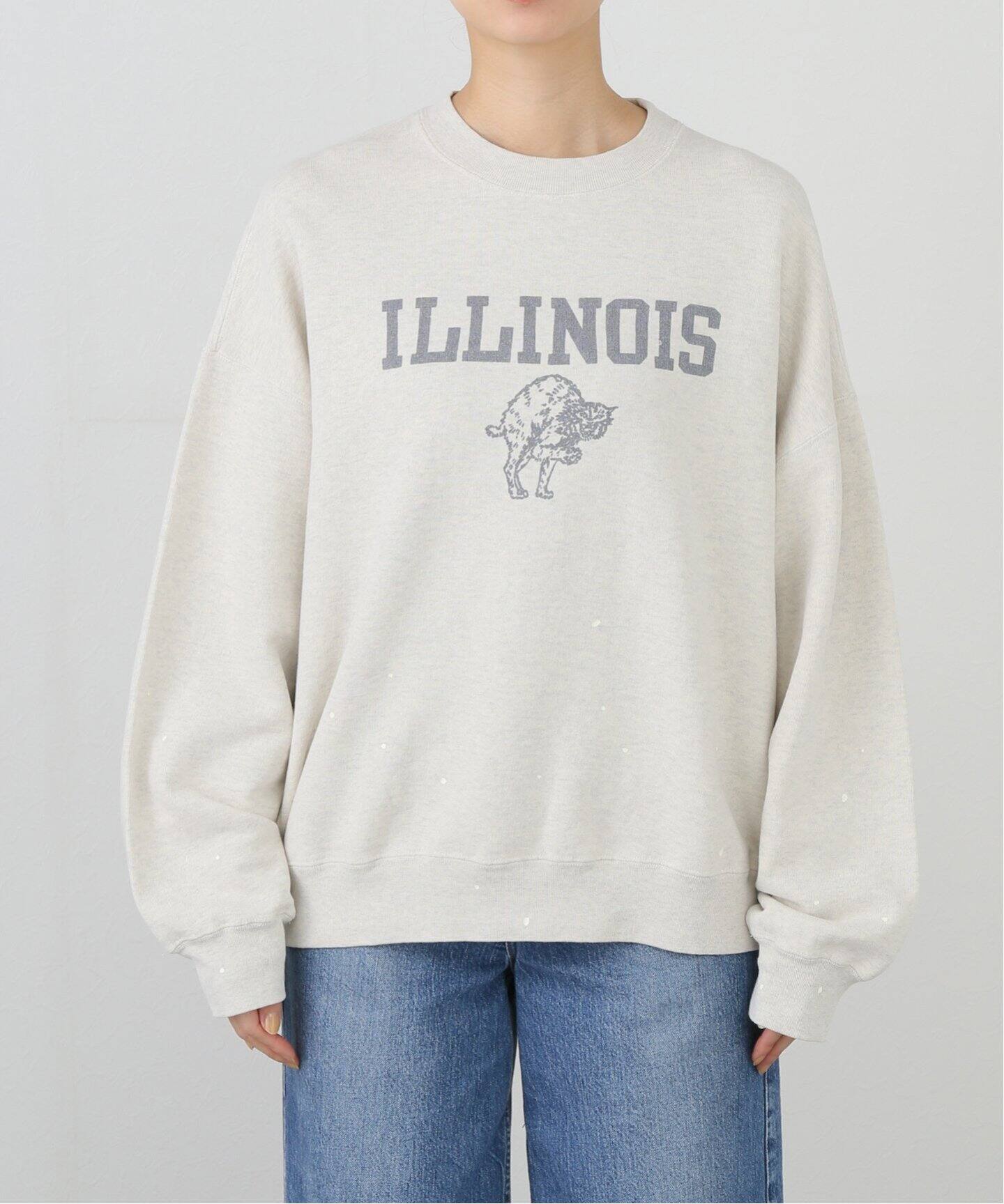 MUSE 【REMI RELIEF】ILLINOIS クルーネックプルオーバー 