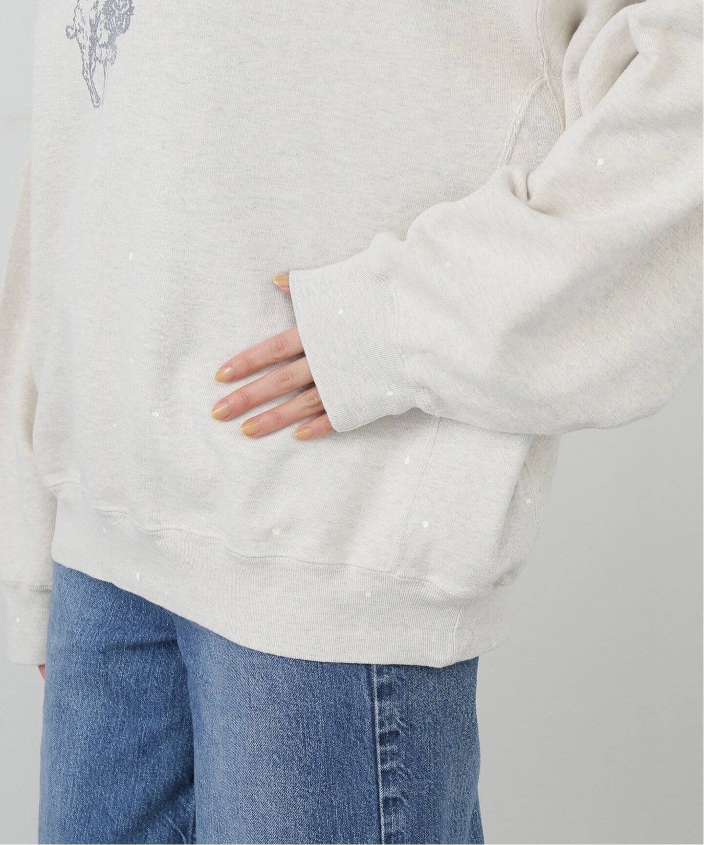 REMI RELIEF レミレリーフ ILLINOIS クルーネックプルオーバー 