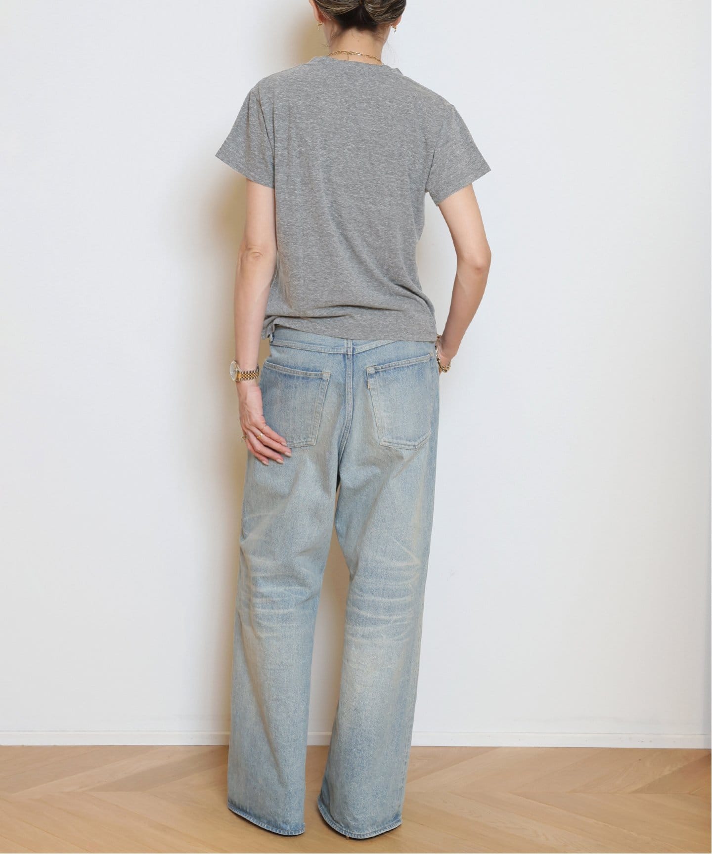 PERFECT WHITE TEE/パーフェクトホワイトティー】 Vネック T