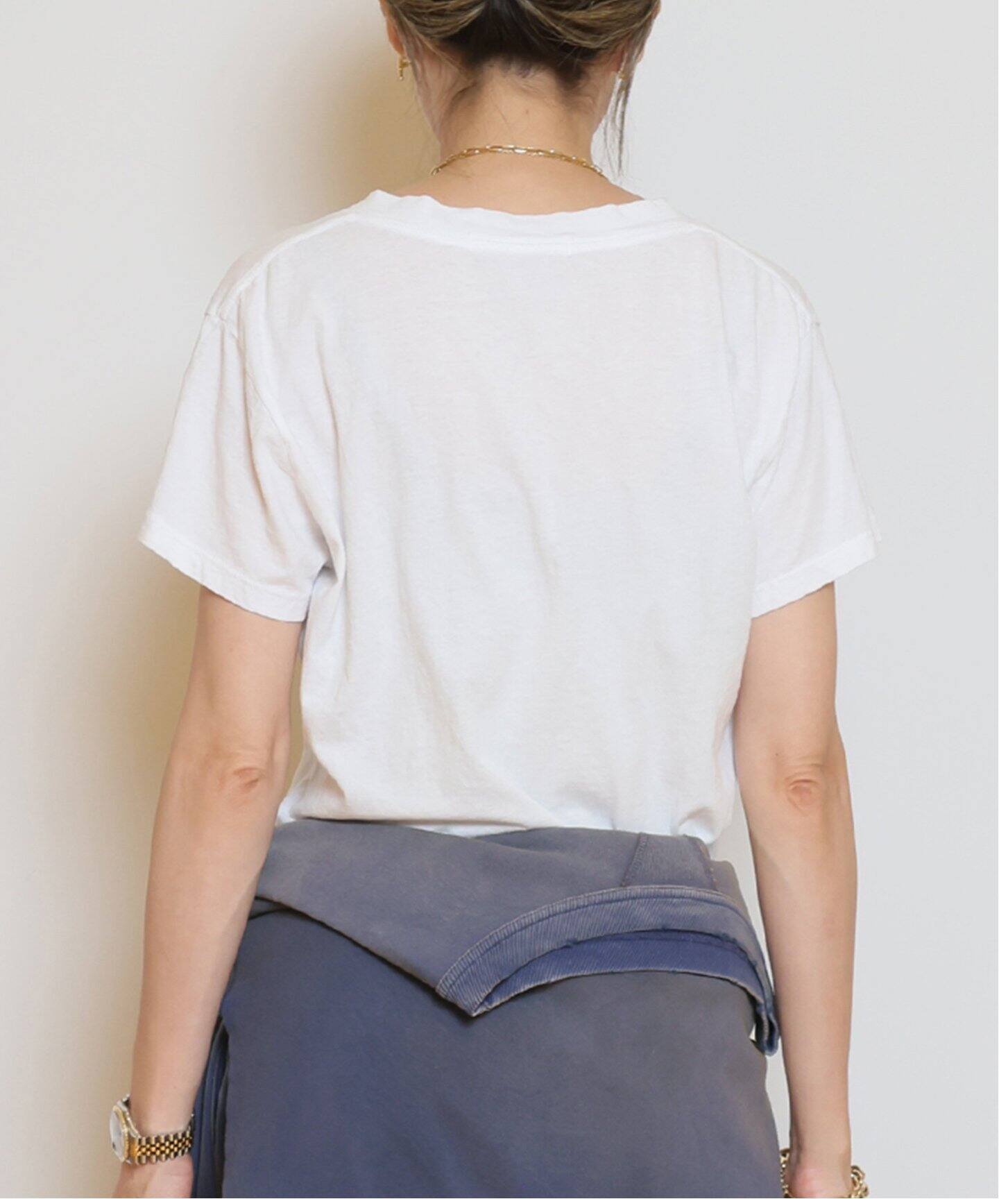 【PERFECT WHITE TEE Vネック Tシャツ PERFECT WHITE TEE/パーフェクトホワイトティー】 Vネック T
