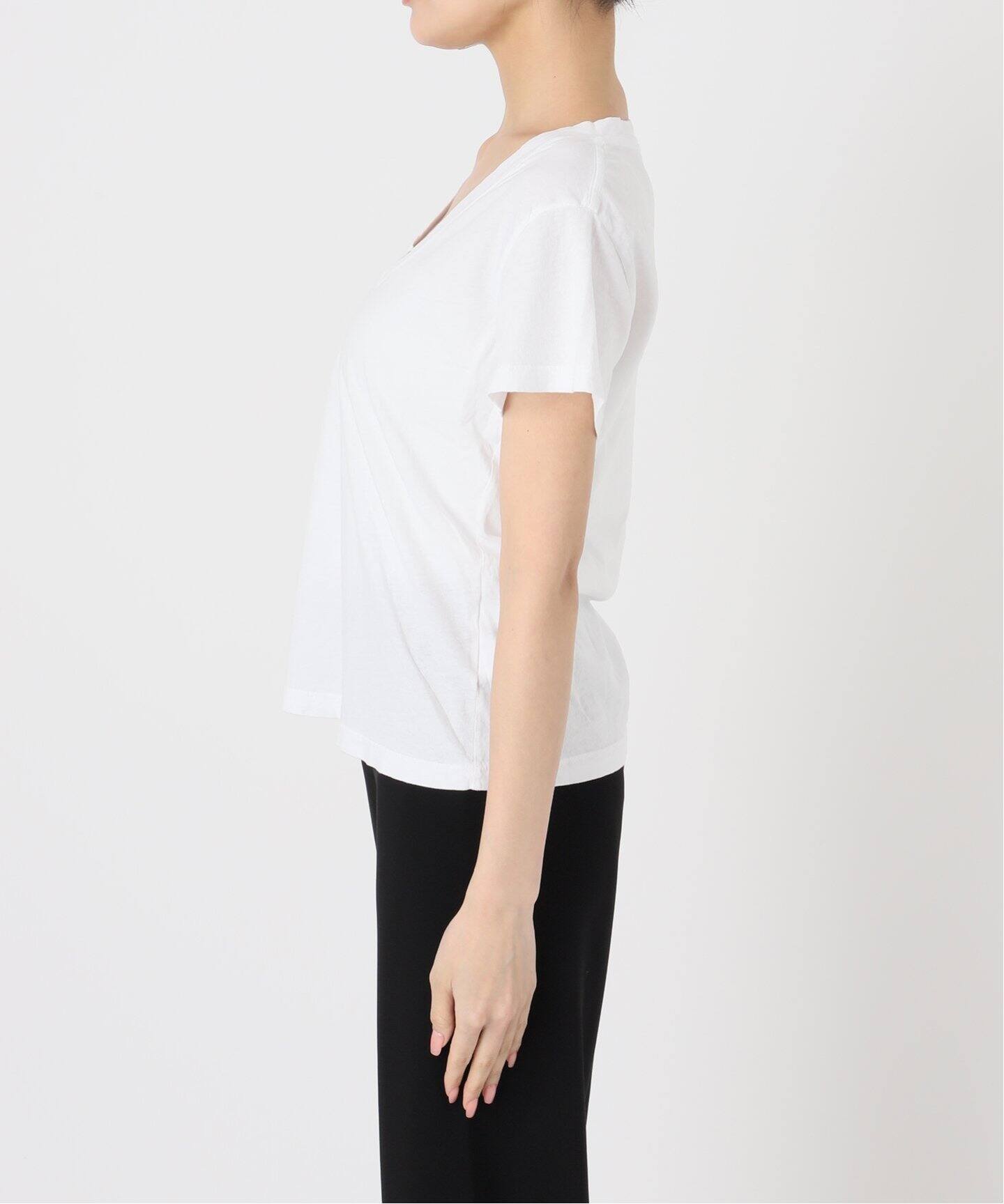 【PERFECT WHITE TEE Vネック Tシャツ PERFECT WHITE TEE/パーフェクトホワイトティー】 Vネック T
