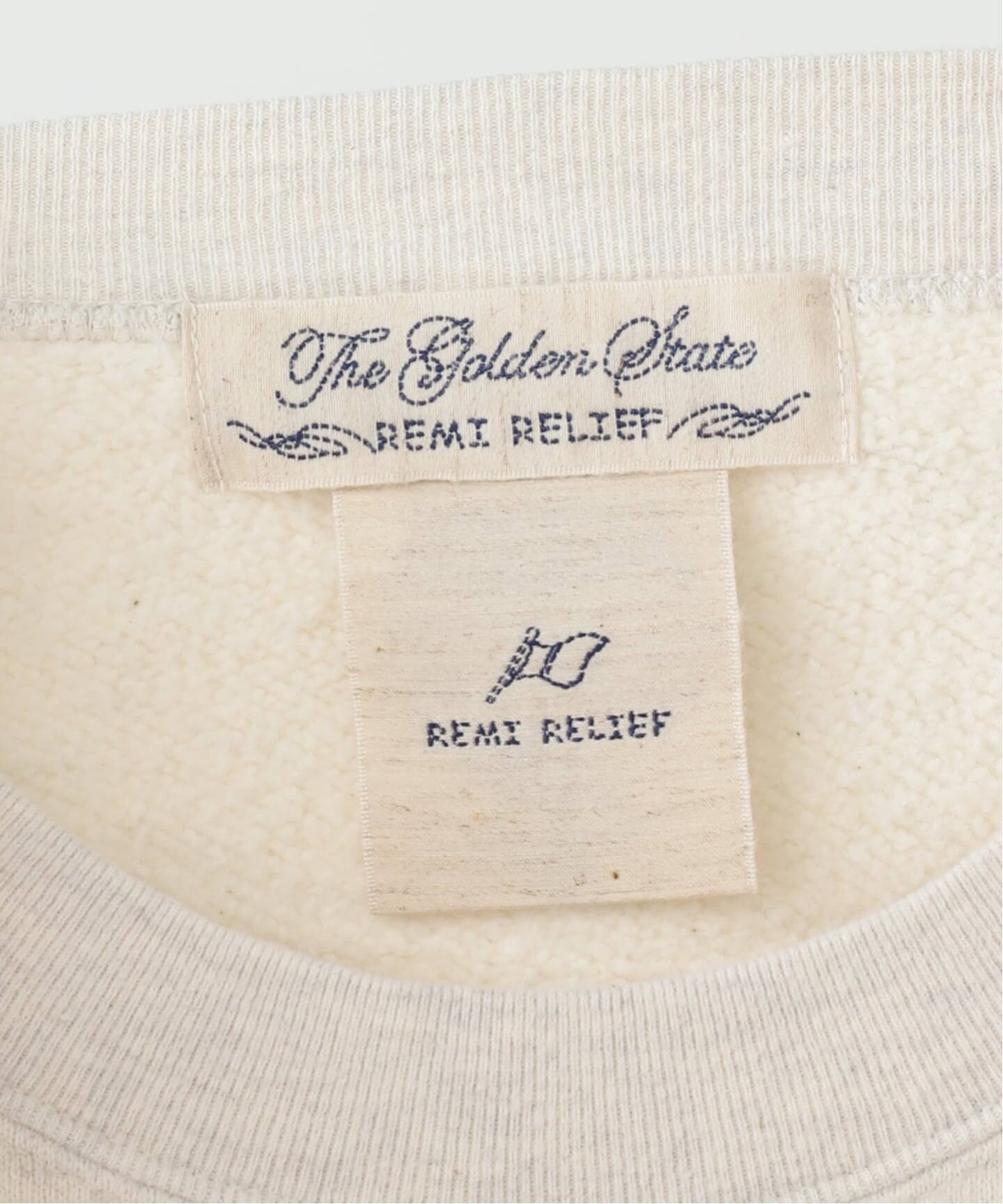 MUSEDeuxieme Classe レミエリーフ スウェット REMI RELIEF/レミレリーフ】UNCW クルーネック スウェット（スウェット