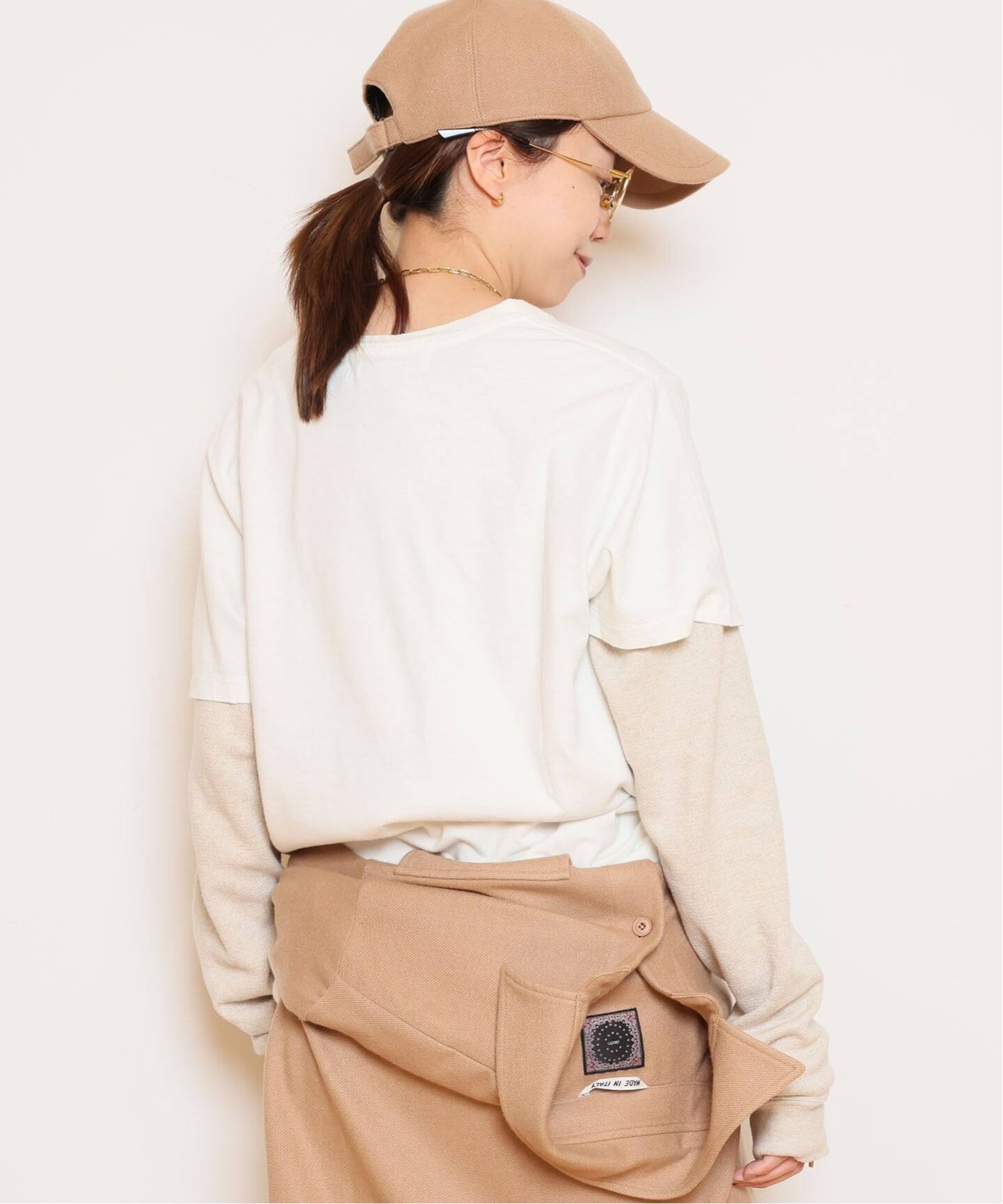 新品MUSE de Deuxieme Classe MOSS PONT Tシャツ REMI RELIEF/レミレリーフ】MOSS PONT Tシャツ（Tシャツ／カットソー