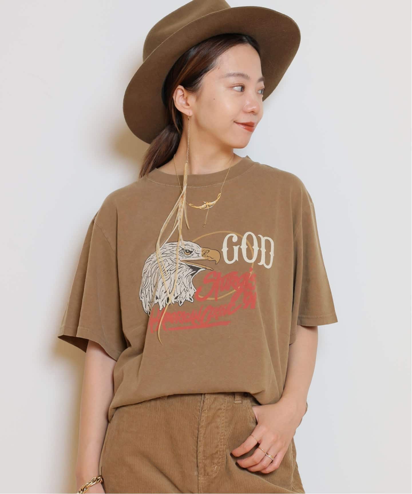 MUSE【REMI RELIE /レミレリーフ】GOD Tシャツ REMI RELIEF/レミレリーフ】GOD Tシャツ（Tシャツ／カットソー