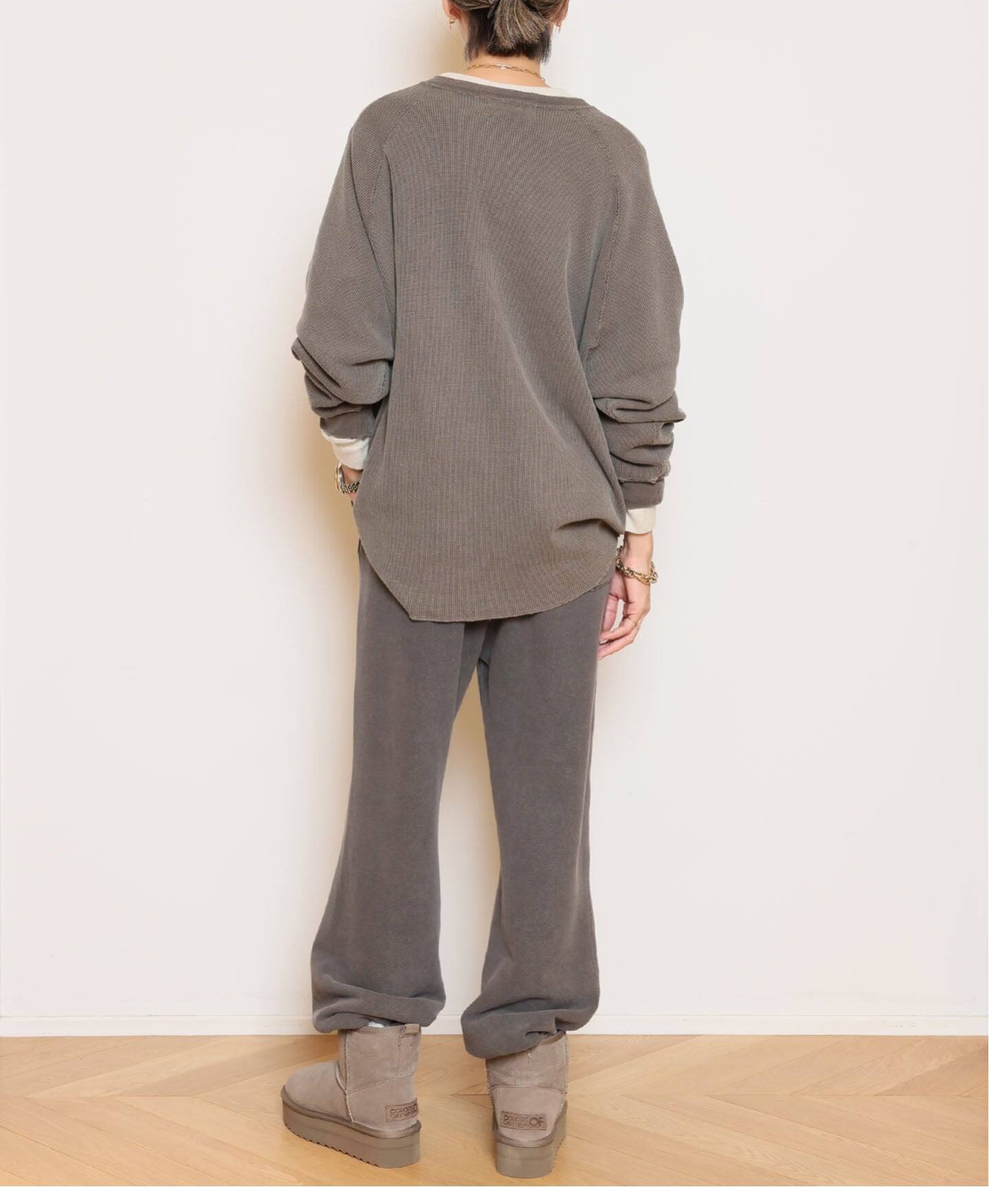 MUSE REMI RELIEF HENLY ロングスリーブ Tシャツ ブラウン REMI RELIEF/レミレリーフ】HENLY ロングスリーブ Tシャツ（T