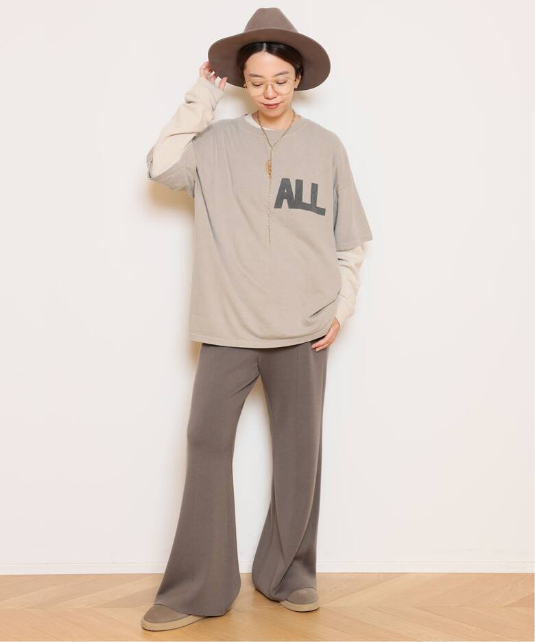 REMI RELIEF/レミレリーフ】ロングスリーブ Tシャツ（Tシャツ 