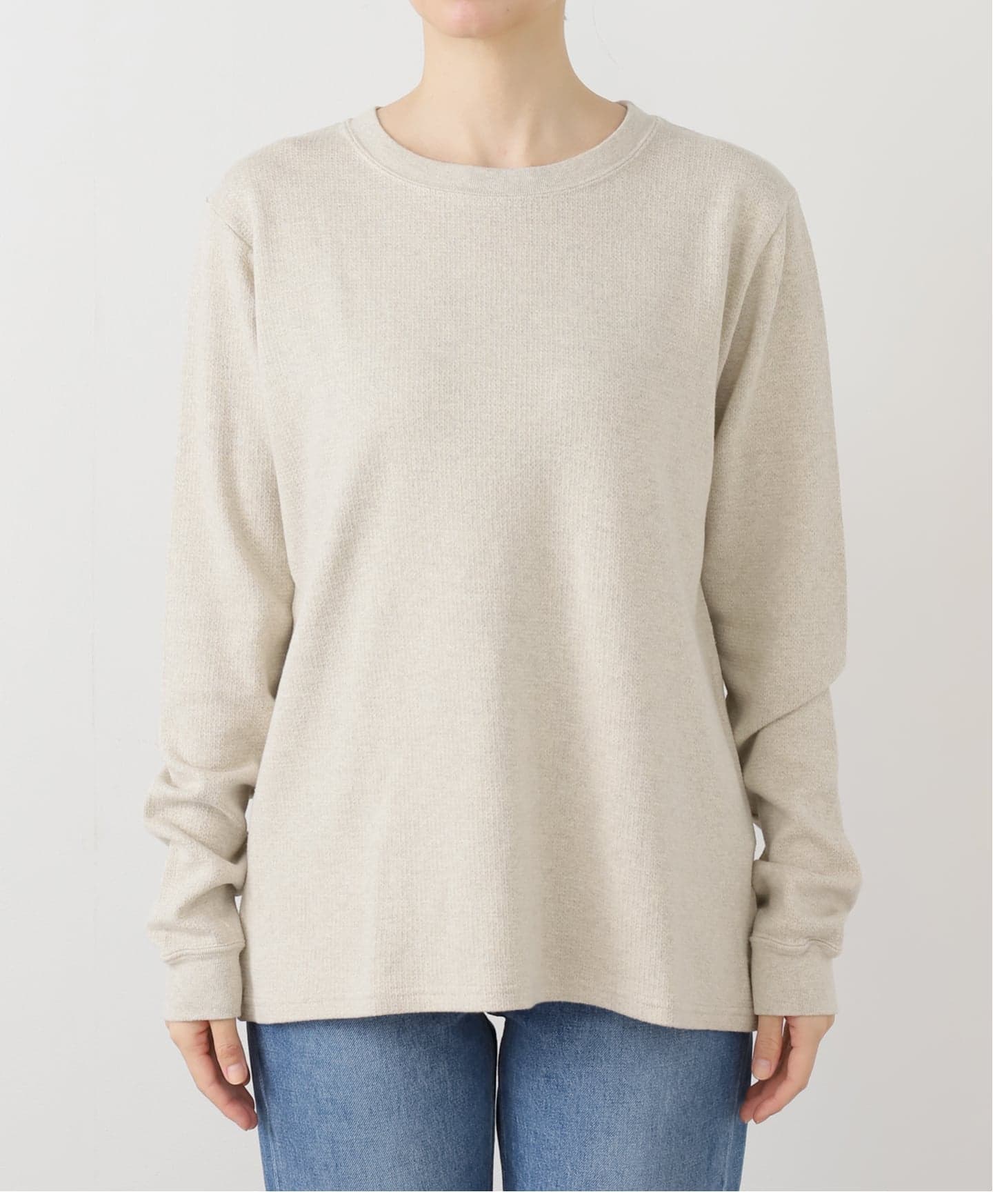 [美品]タグ付き　レミレリーフ　ロングスリーブＴシャツ REMI RELIEF/レミレリーフ】ロングスリーブ Tシャツ（Tシャツ