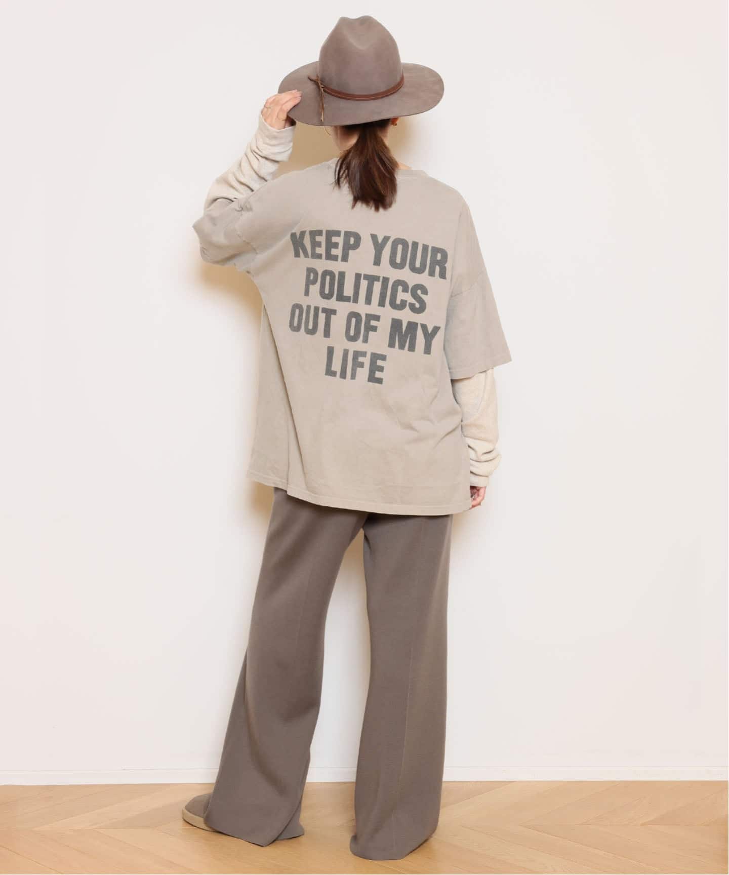 REMI RELIEF/レミレリーフ】BACK PRINT Tシャツ（Tシャツ