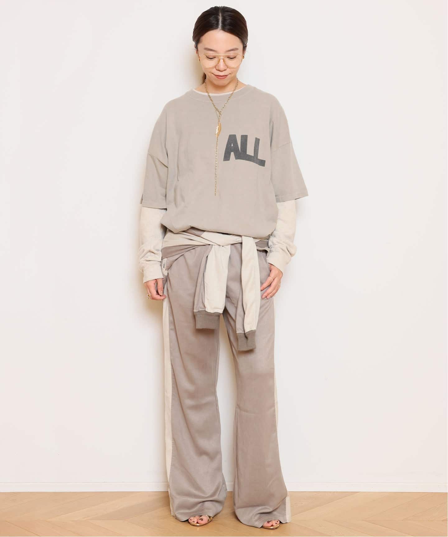 REMI RELIEF/レミレリーフ】BACK PRINT Tシャツ（Tシャツ／カットソー