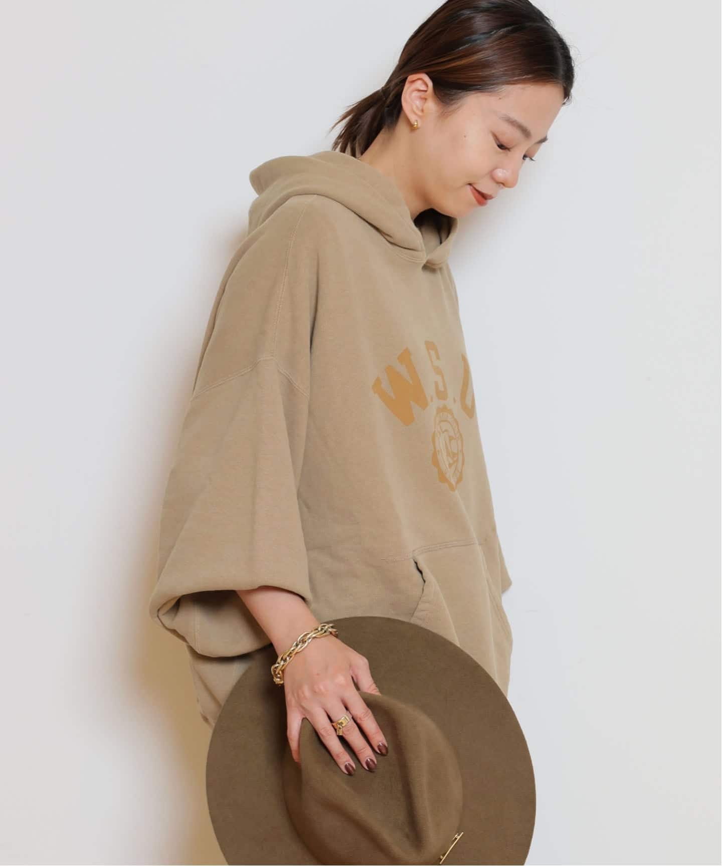 REMI RELIEF/レミレリーフ】W.S.U スウェットパーカー（パーカー