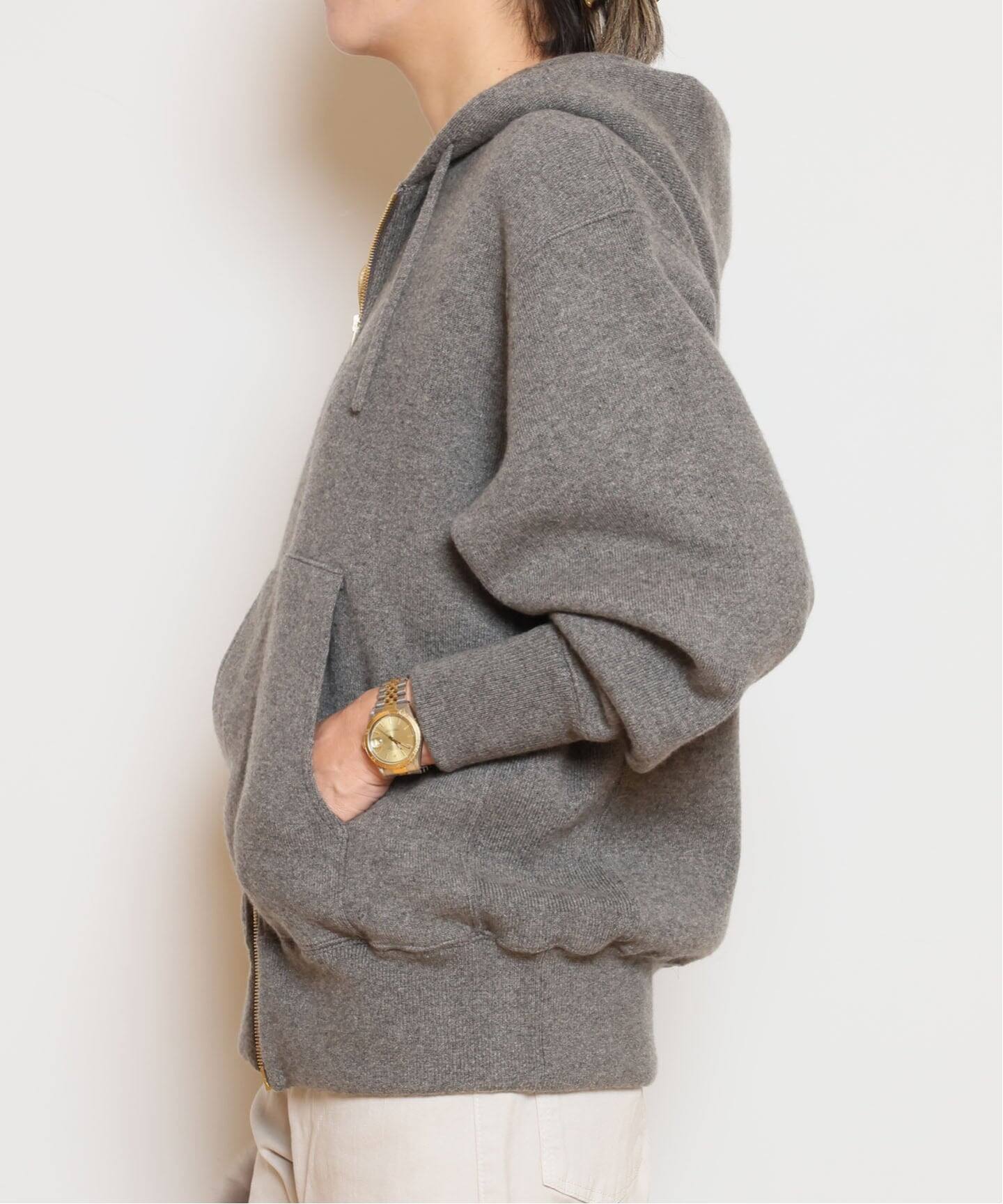 HERILL/ヘリル】GCtwist zip-up フーディ（パーカー）｜MUSE de