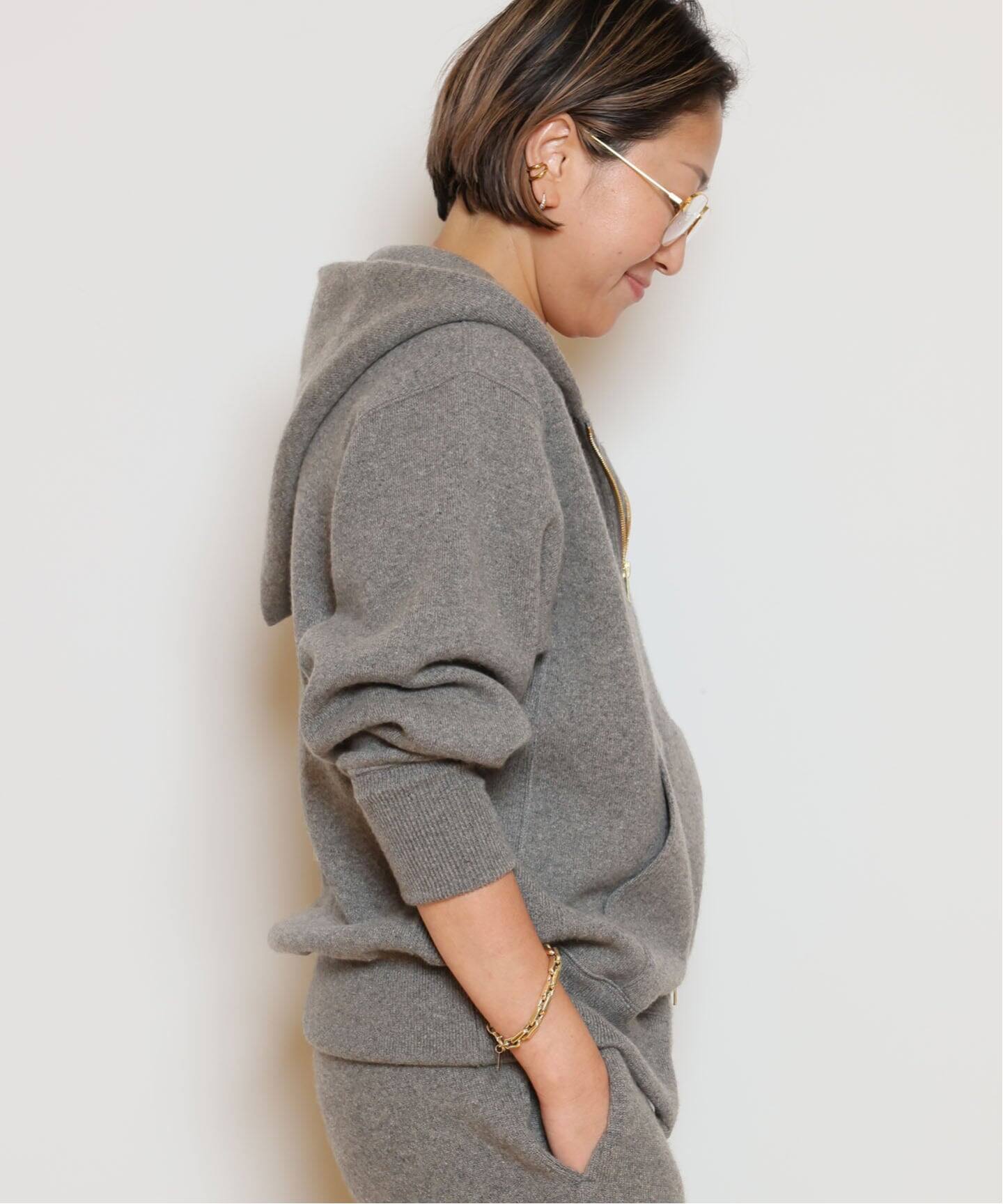 HERILL/ヘリル】GCtwist zip-up フーディ（パーカー）｜MUSE de